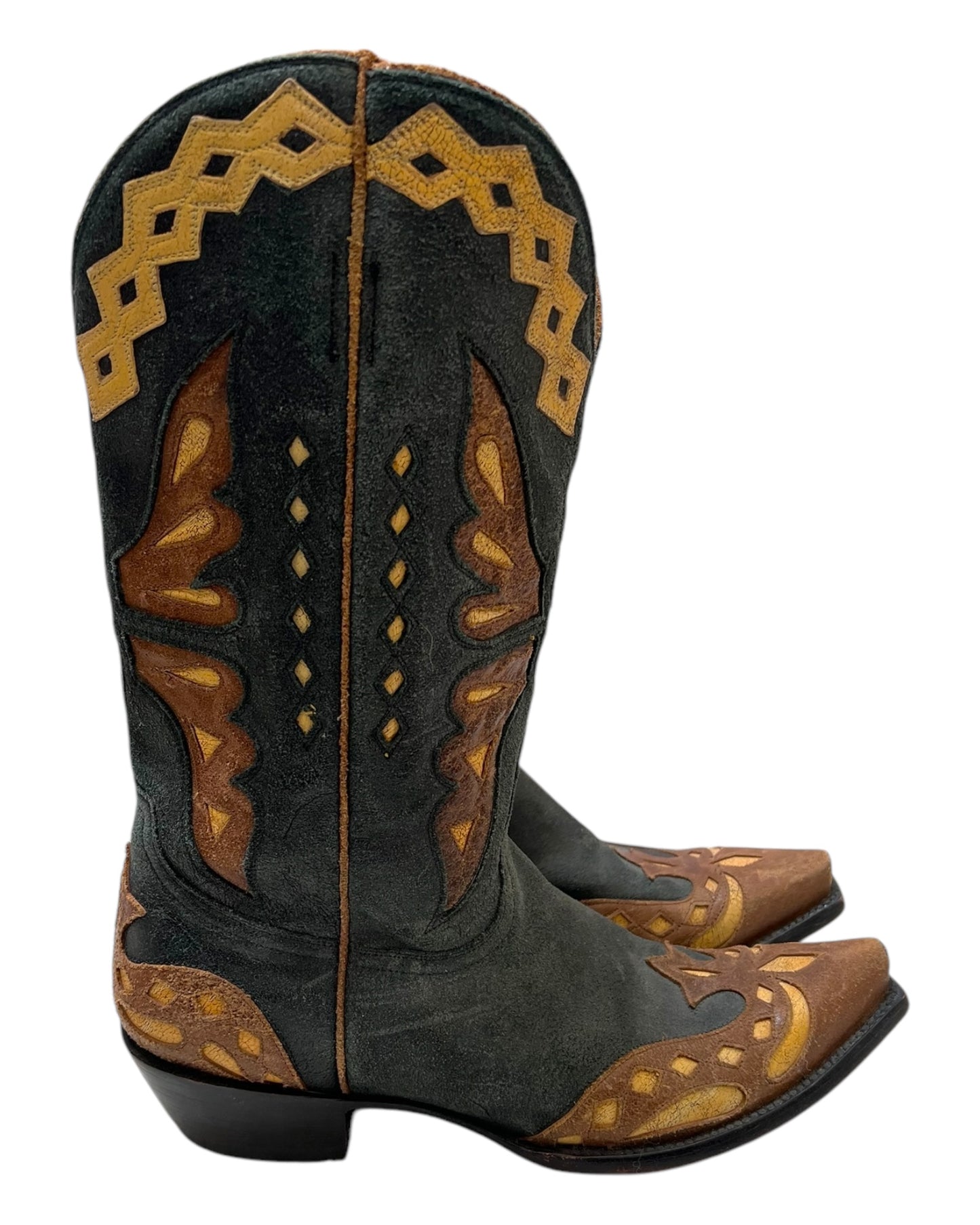 Vintage Old Gringo Butterfly Cowboy Boots