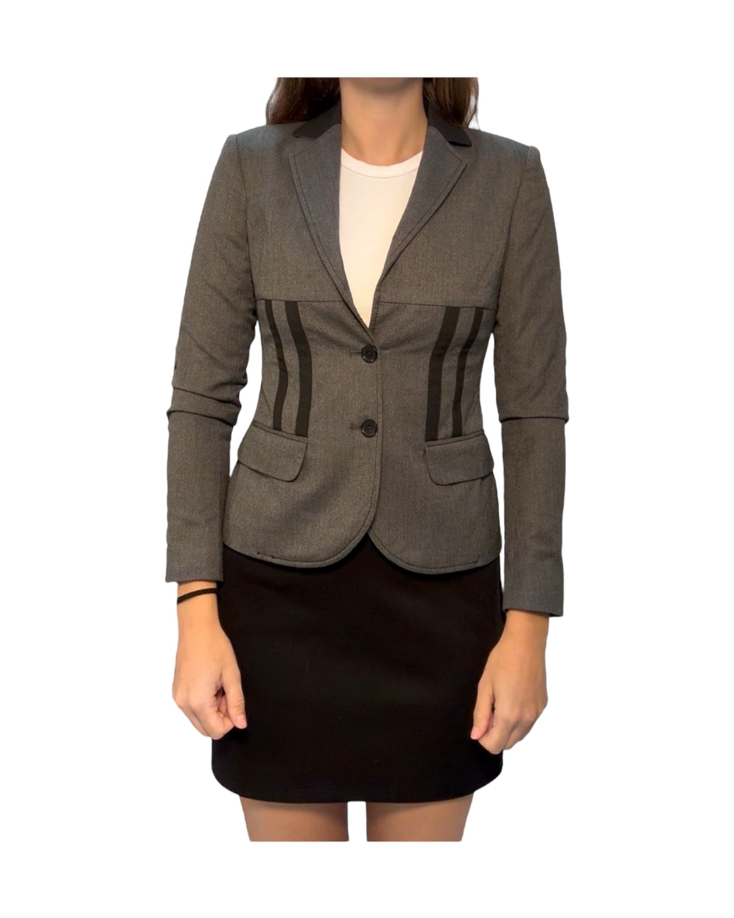 Vintage 2000s Jean Paul Gaultier Grey Blazer