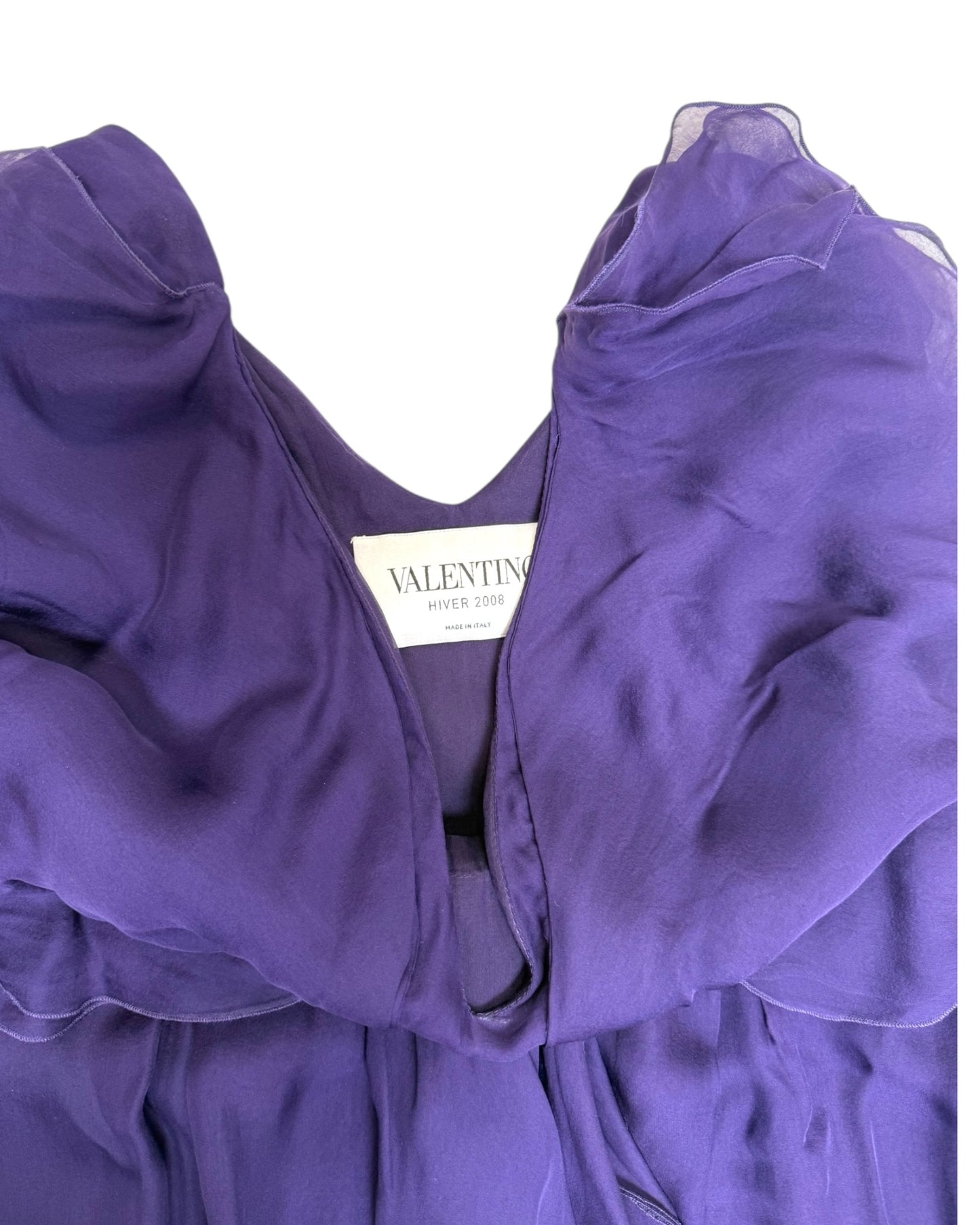 Vintage Valentino Purple Bubble Dress