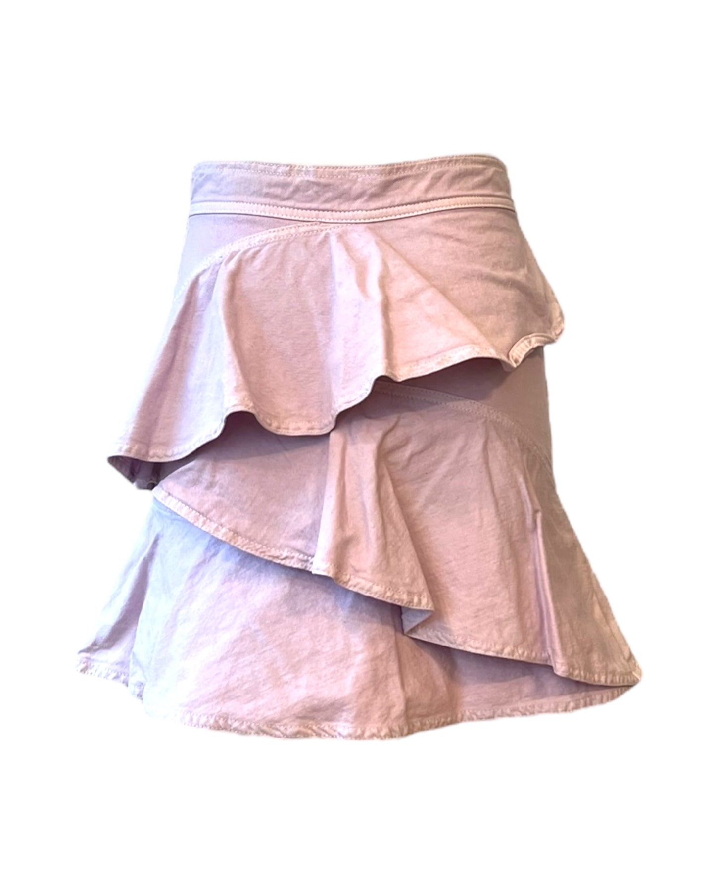 Vintage Isabel Marant Purple Denim Mini Skirt