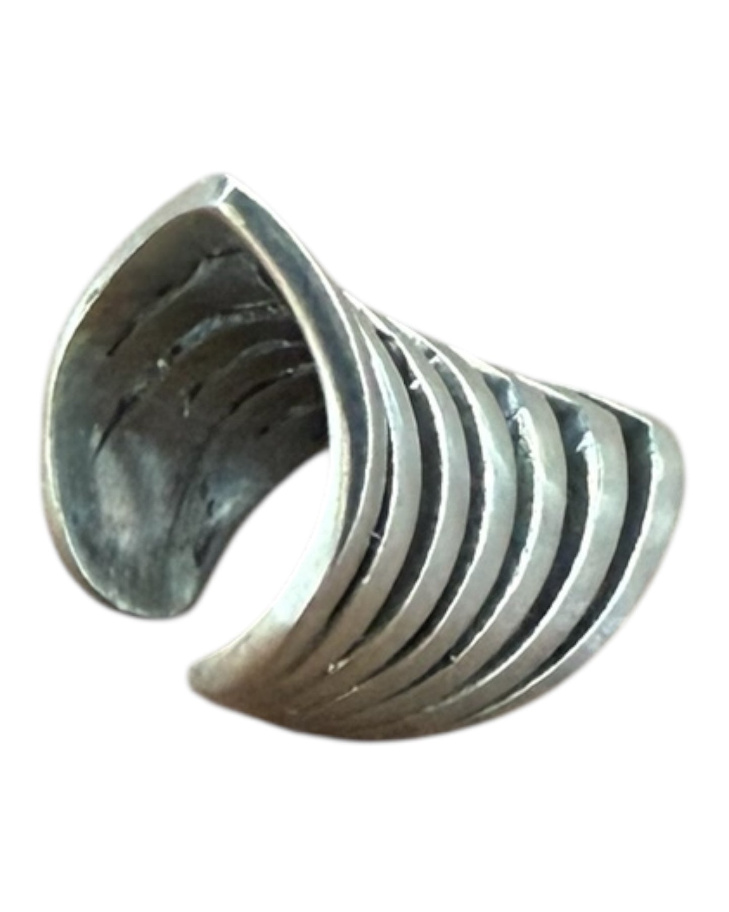 Pre-Loved Silver Ear Cuffs - all worn by Glenn Close in "Back in Action" 2025