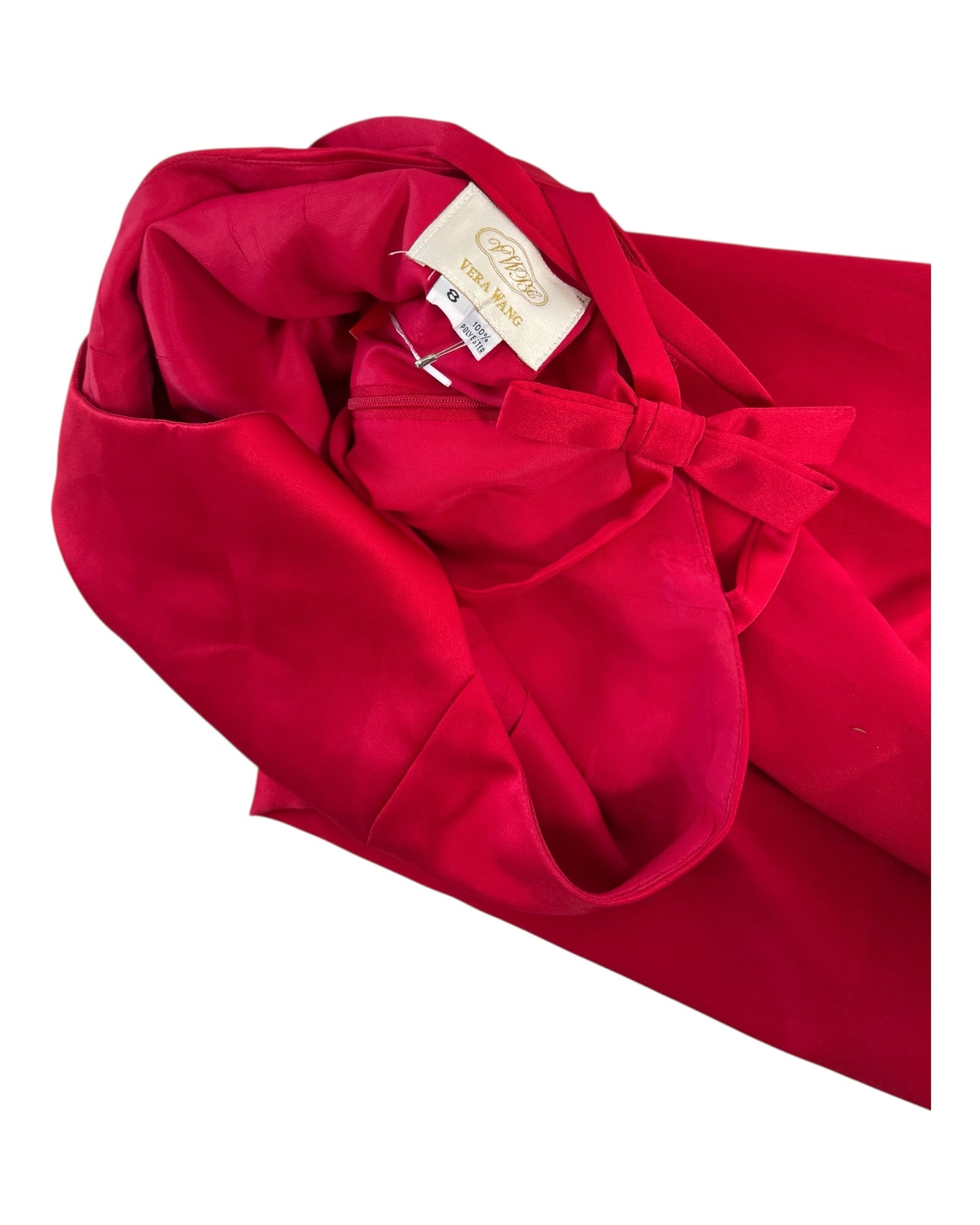 Vintage Vera Wang Red Gown