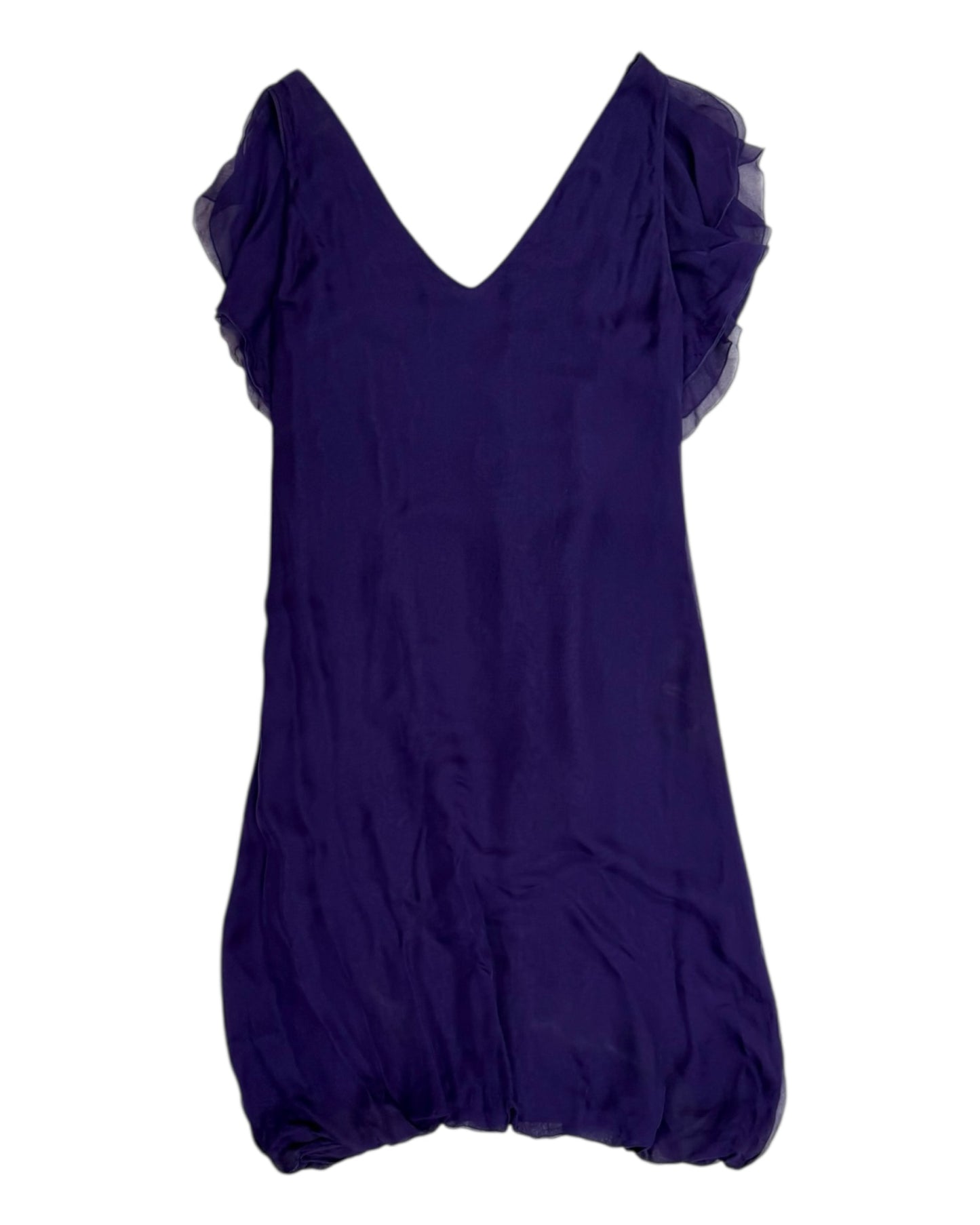 Vintage Valentino Purple Bubble Dress