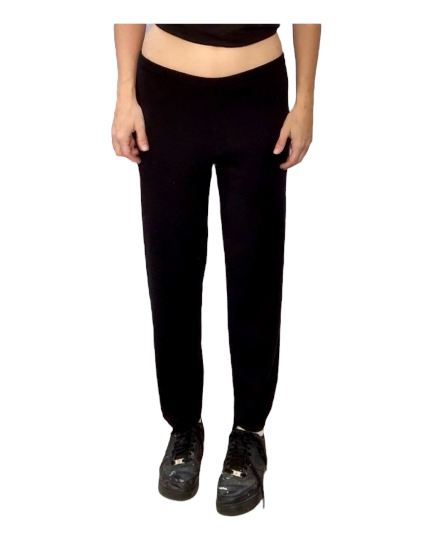 Pre-Loved Black Knit Pants