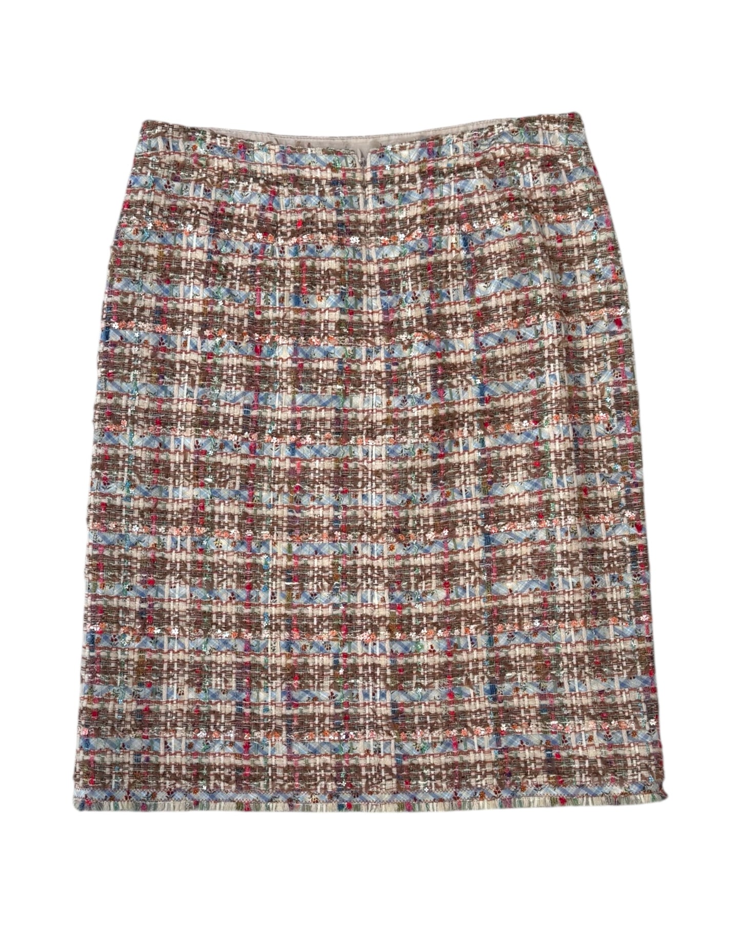 Pre-Loved Chanel Tweed Skirt