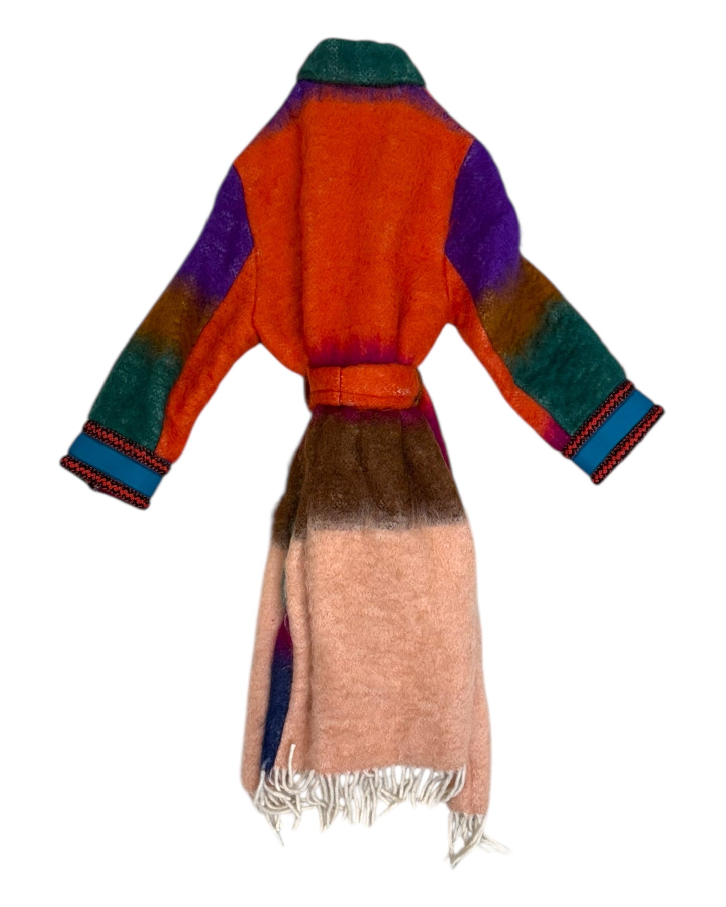 Pre-Loved AVDW Antwerp Colorful Mohair Trench Coat