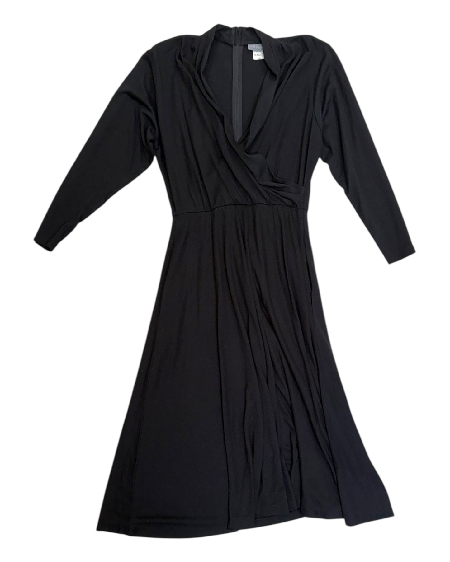 Vintage 1960s Black Maxi Dress