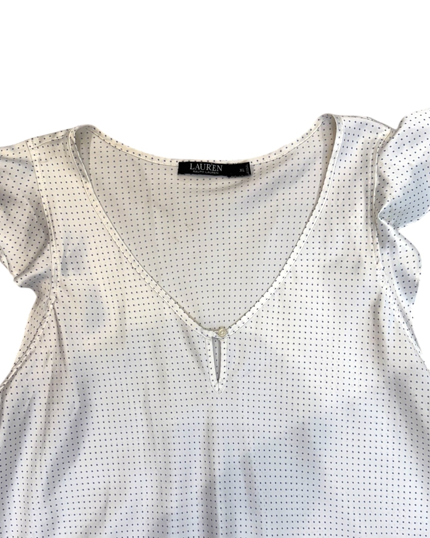 Vintage Lauren by Ralph Lauren Polka Dot Slip Dress