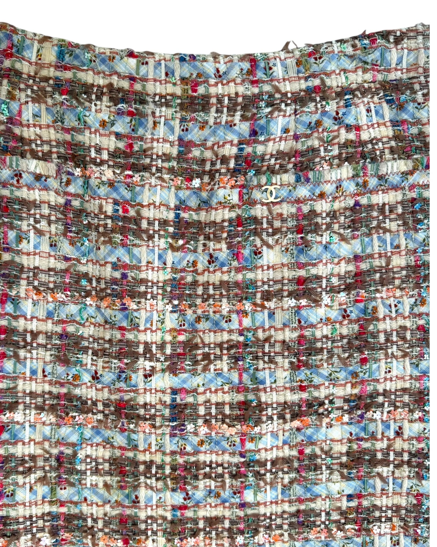 Pre-Loved Chanel Tweed Skirt