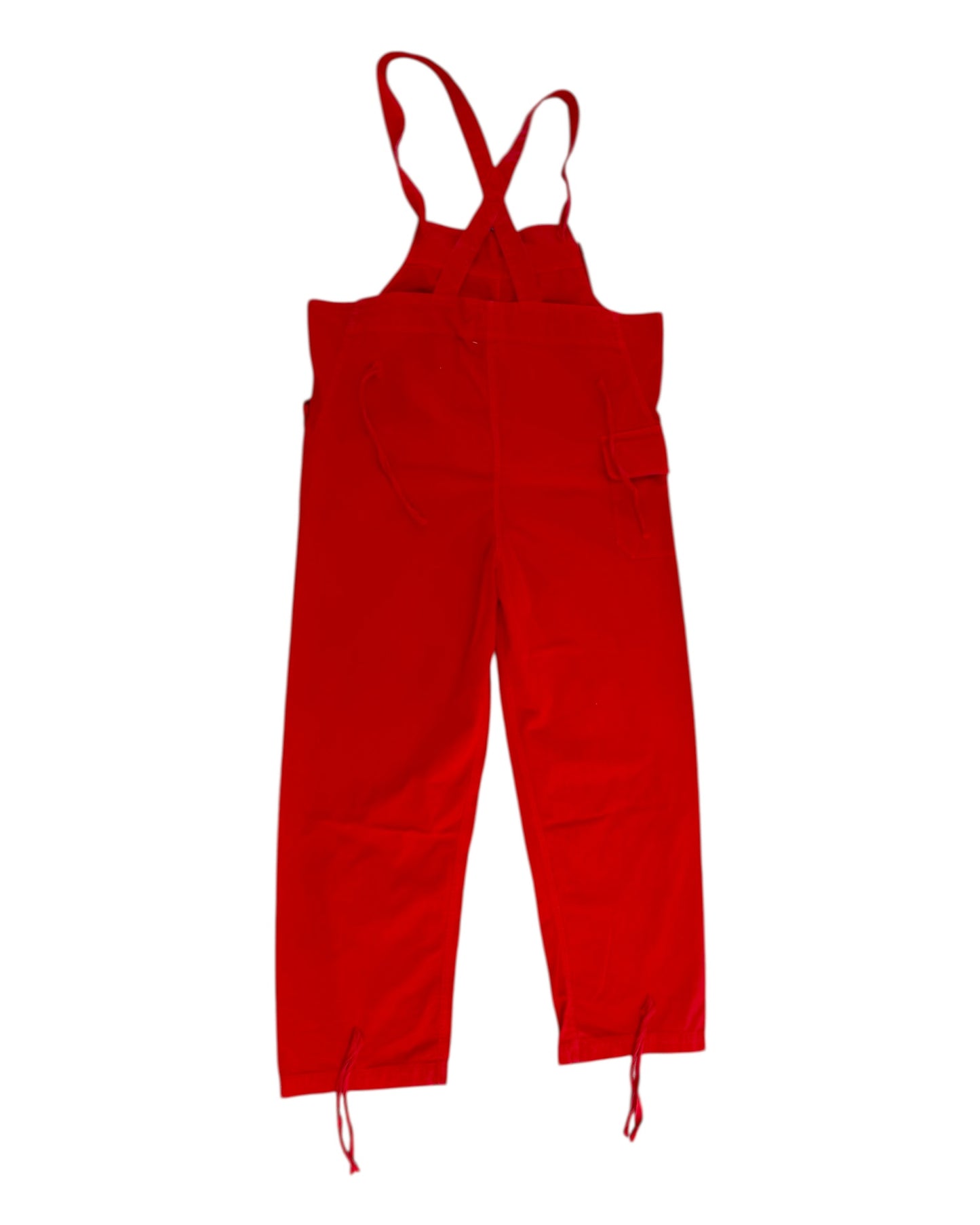 Vintage Red Overalls