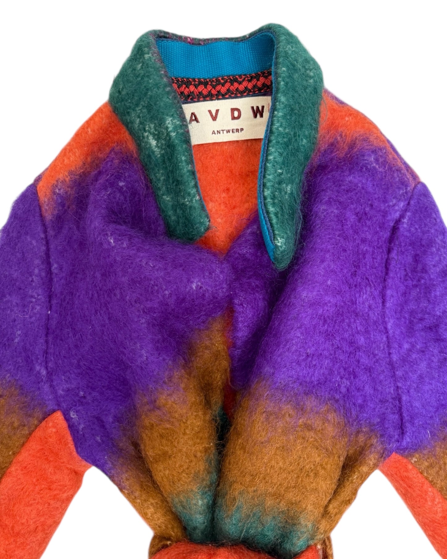 Pre-Loved AVDW Antwerp Colorful Mohair Trench Coat