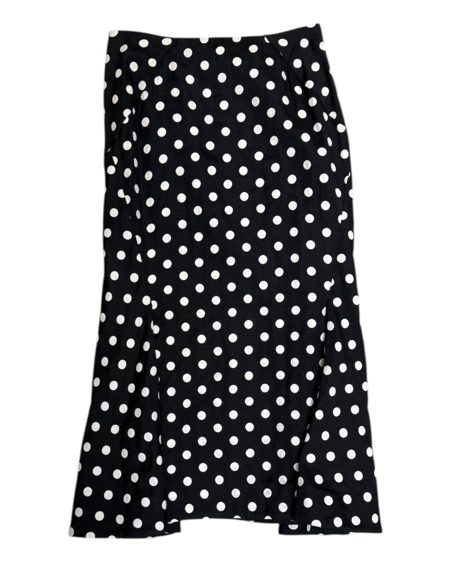 Pre-Loved ERDEM Black Polka Dot Skirt Suit