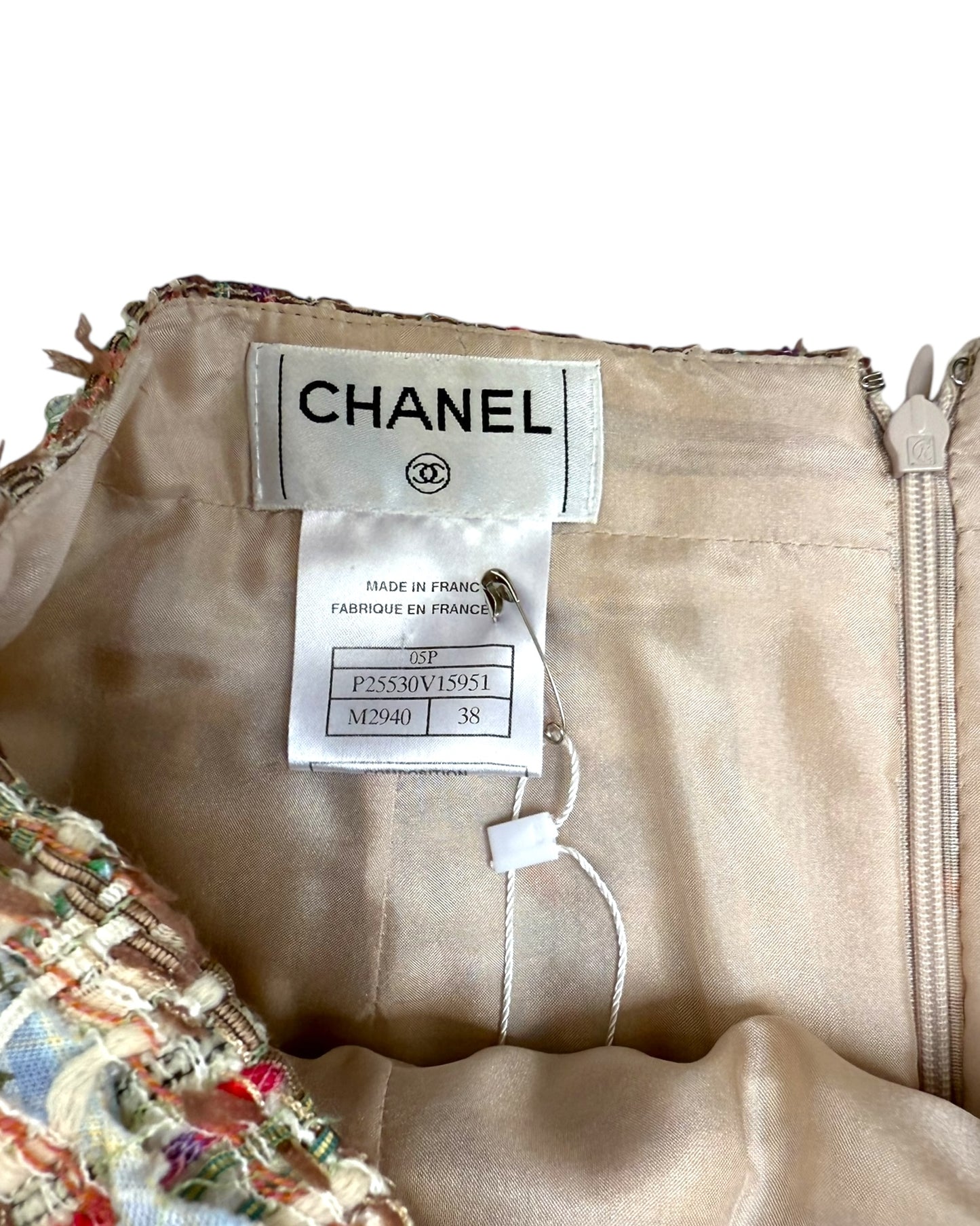 Pre-Loved Chanel Tweed Skirt