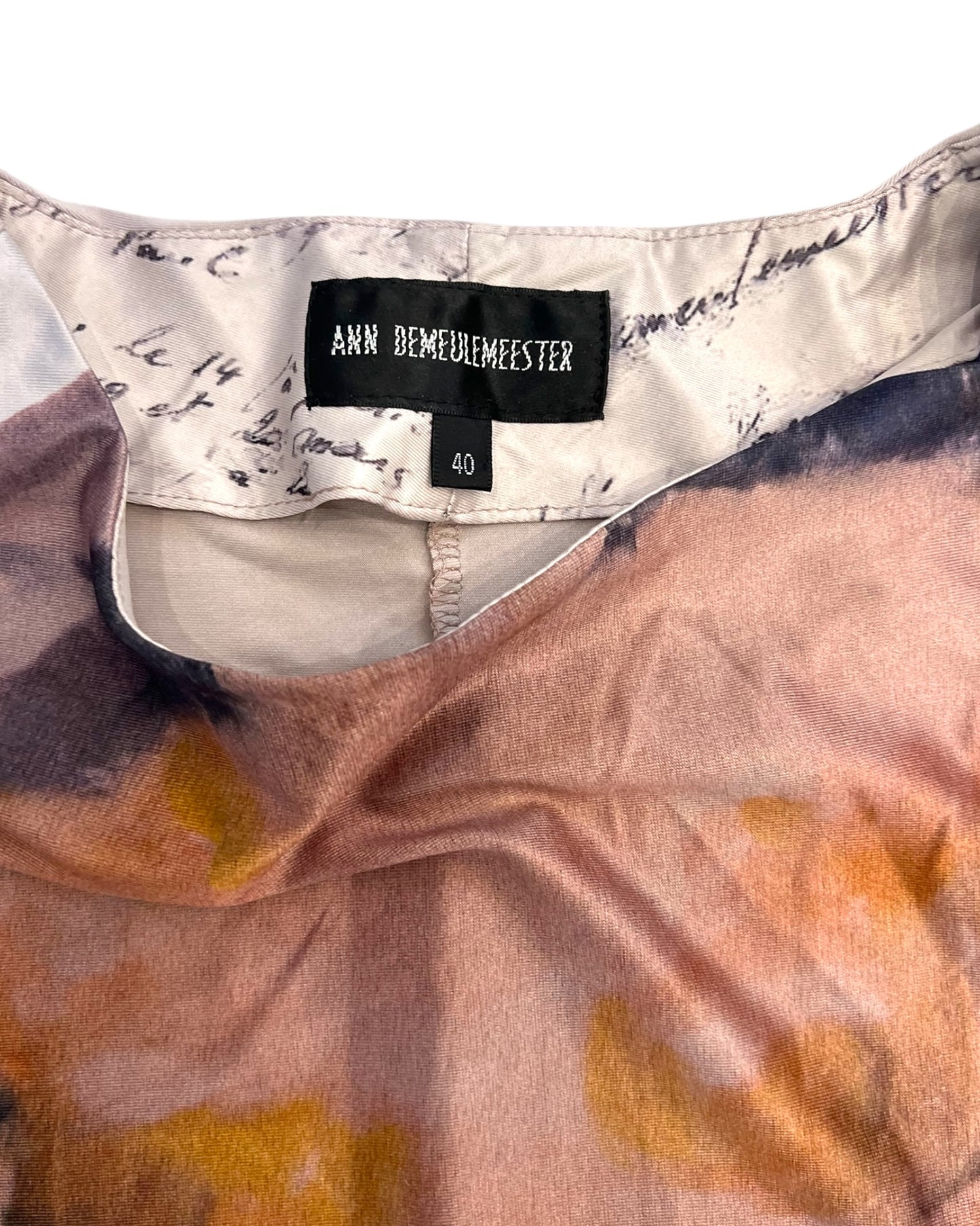 Pre-Loved Ann Demeulemeester Female Form Belted Maxi Dress