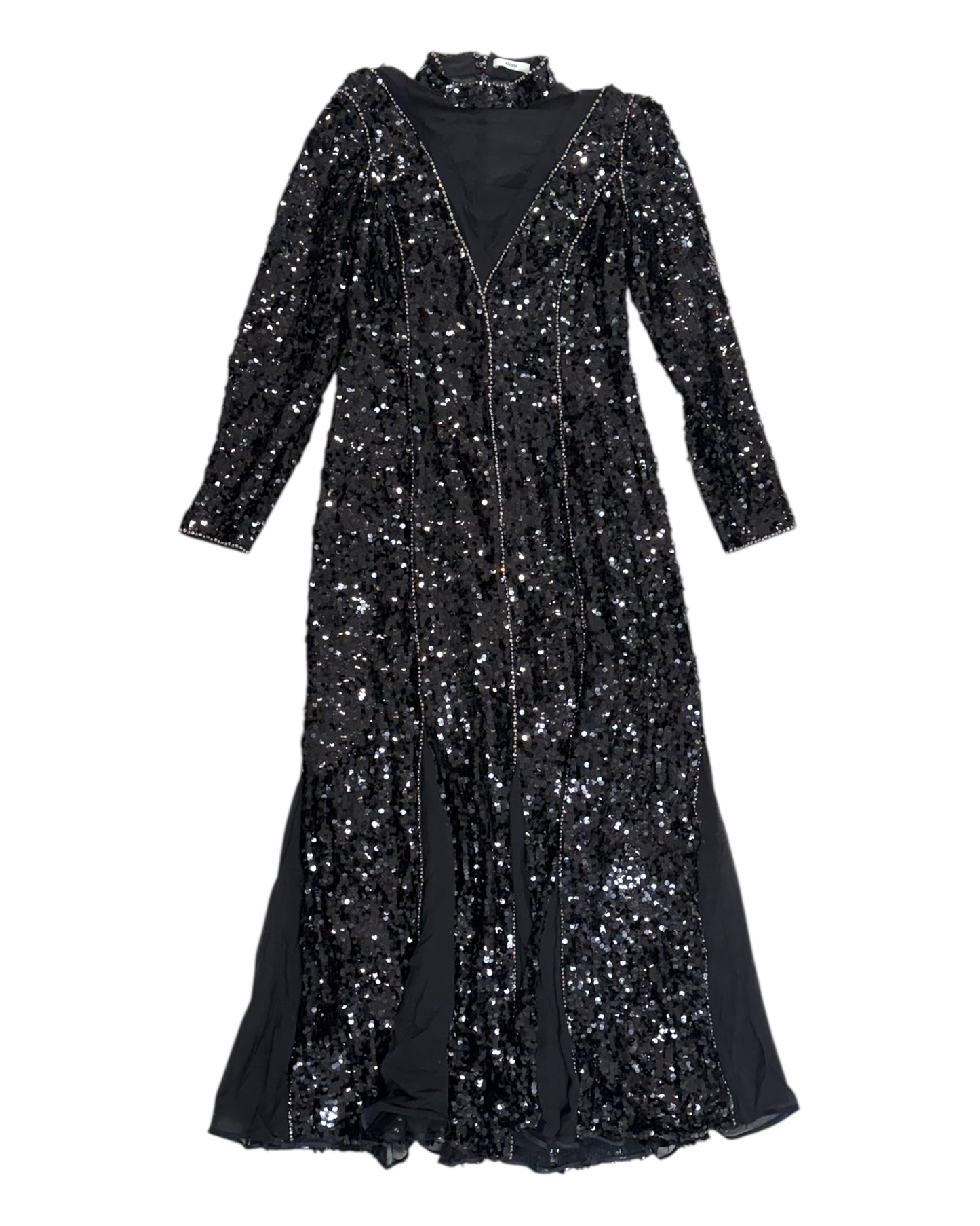 Pre-Loved ERDEM Black Sequin Gown
