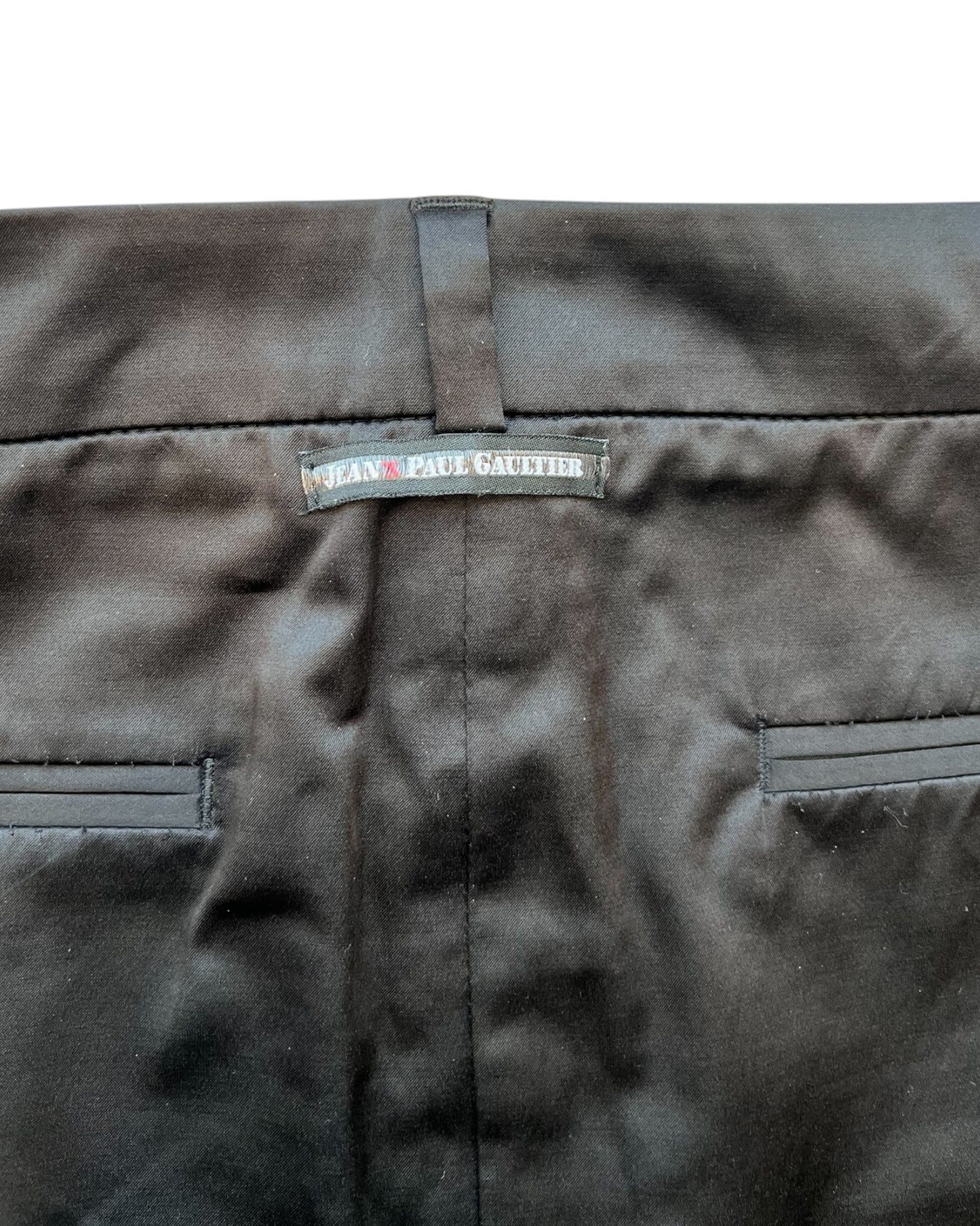 Vintage 2000s Jean Paul Gaultier Black Mini Skirt