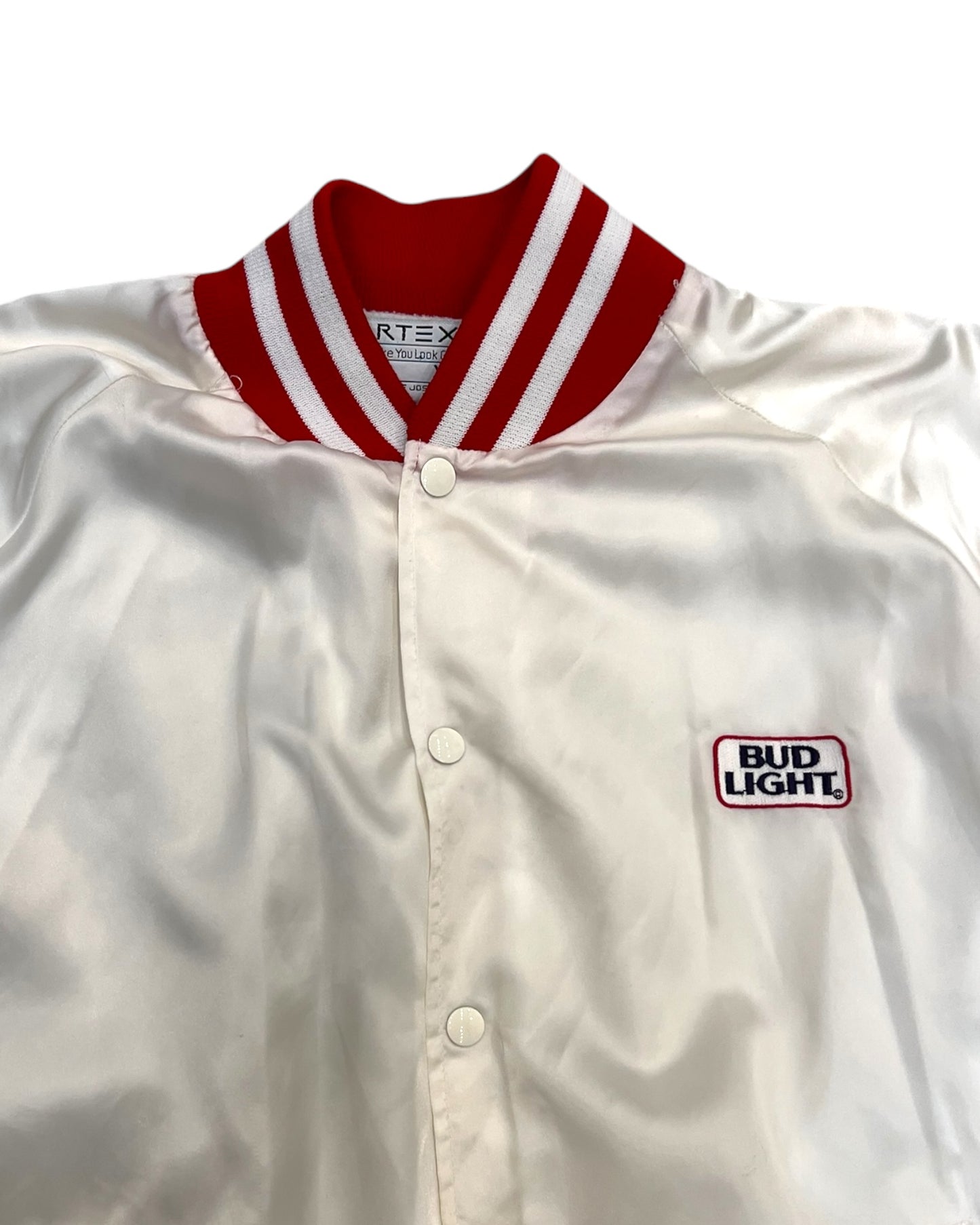 Vintage 1989 Bud Light Spuds Mckenzie Bomber Jacket