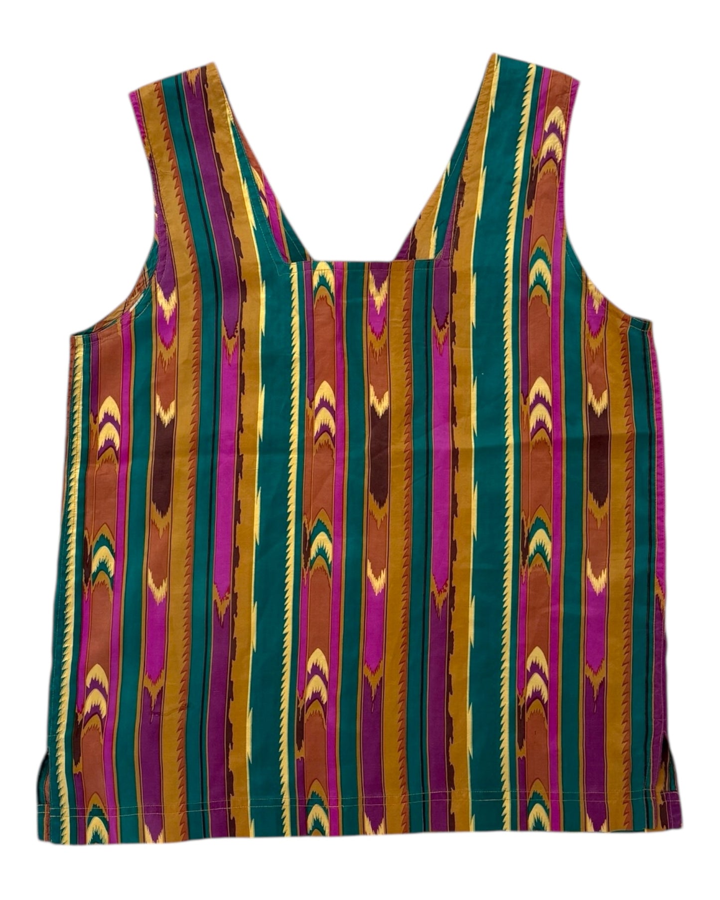 Vintage Multicolor Diane Gilman Silk Blouse