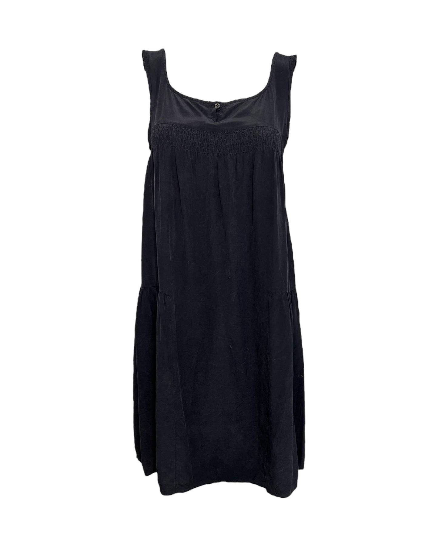 Vintage 2006 Miu Miu Black Silk Tent Dress