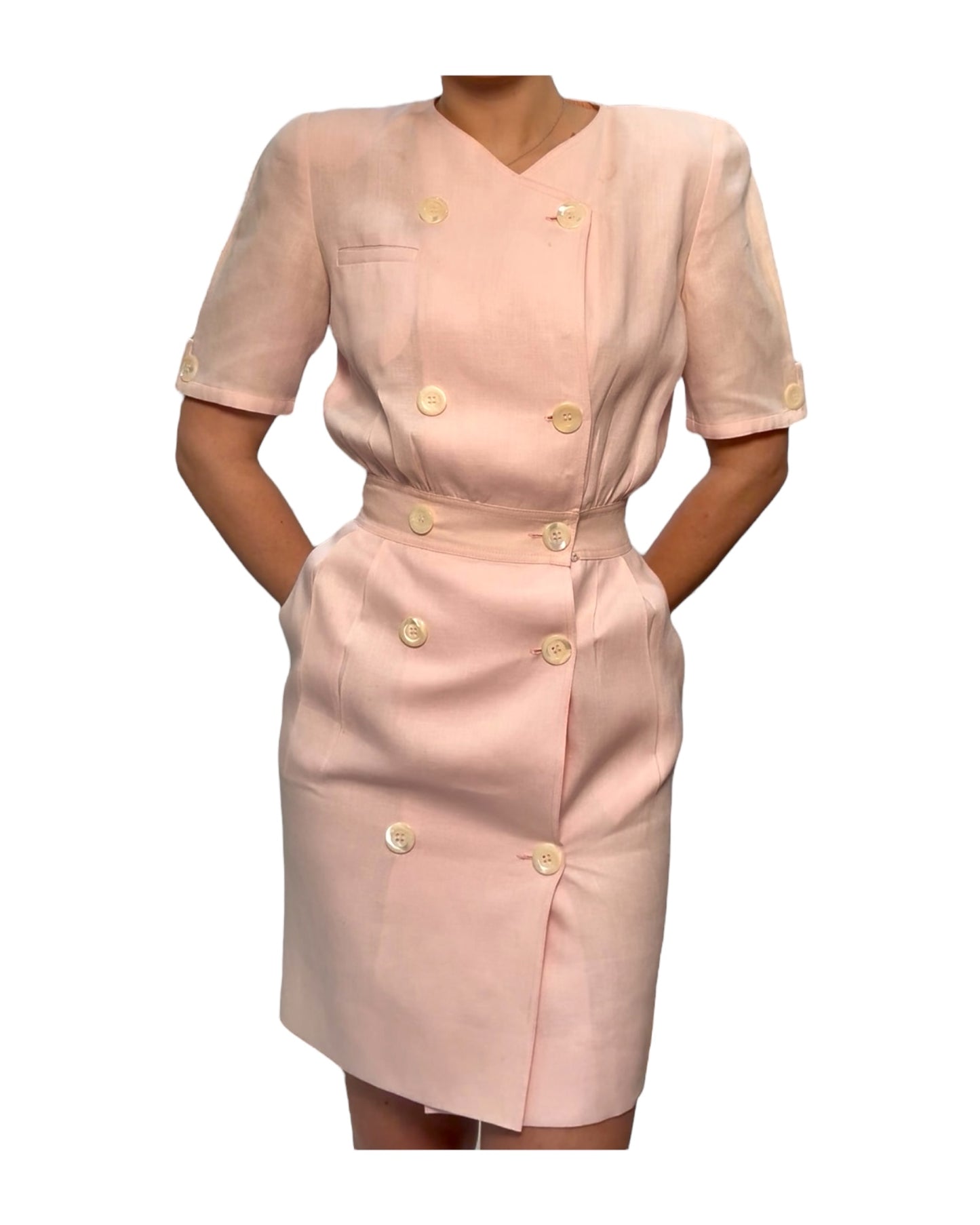 Vintage Valentino Pink Mini Dress