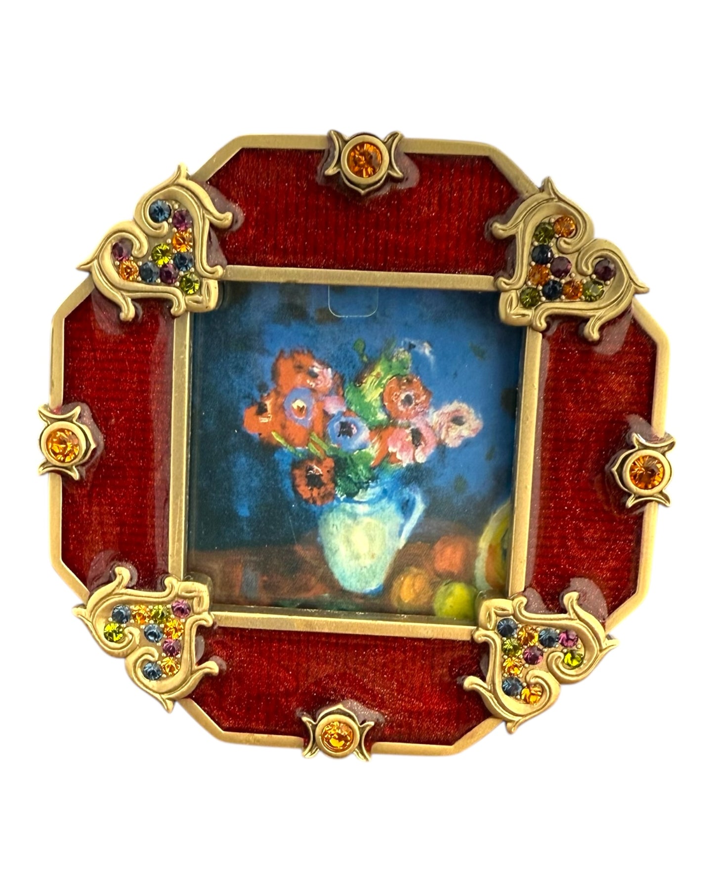 Vintage Jay Strongwater Small Picture Frame