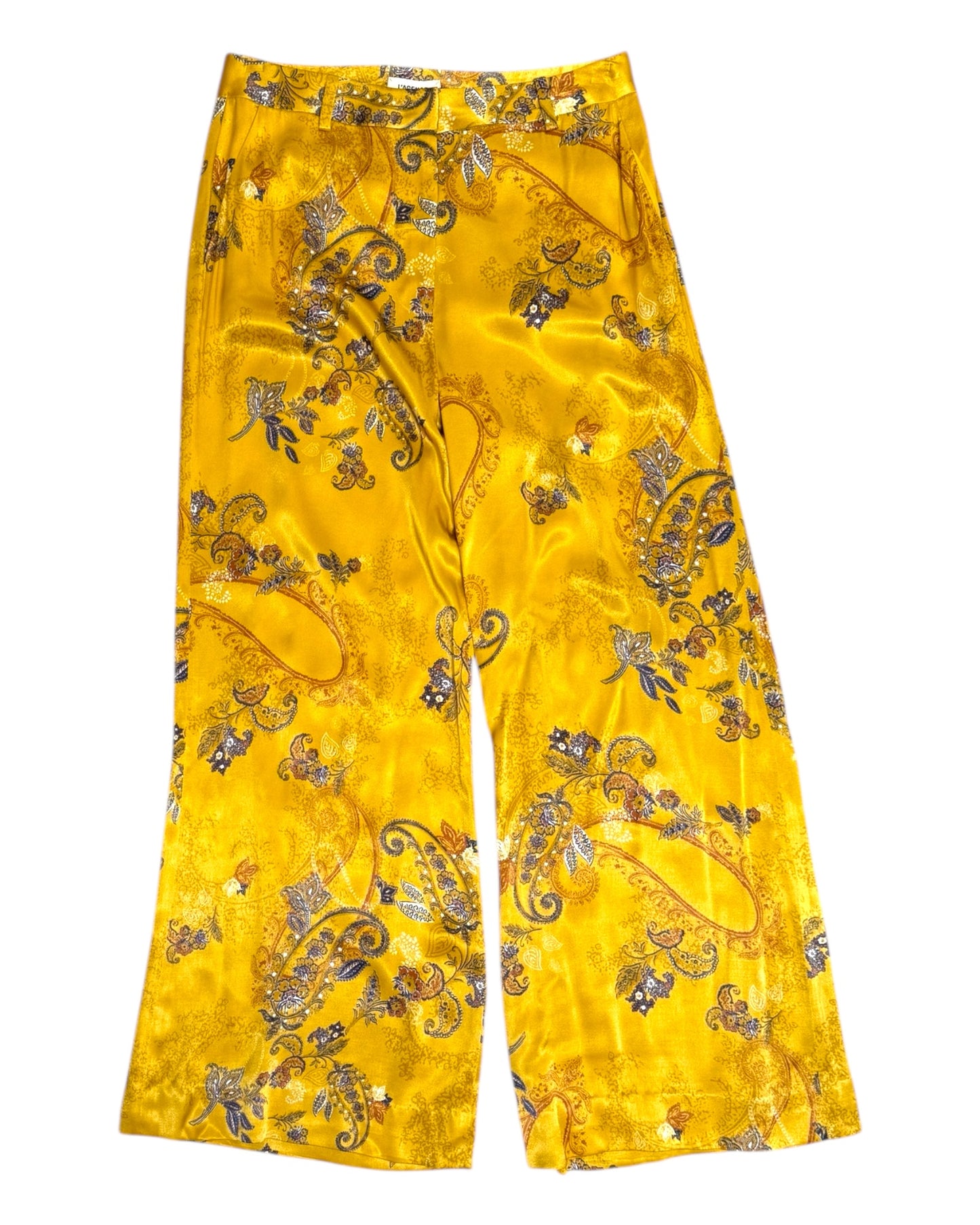 Pre-Loved L'Agence Golden Paisley Pant Suit