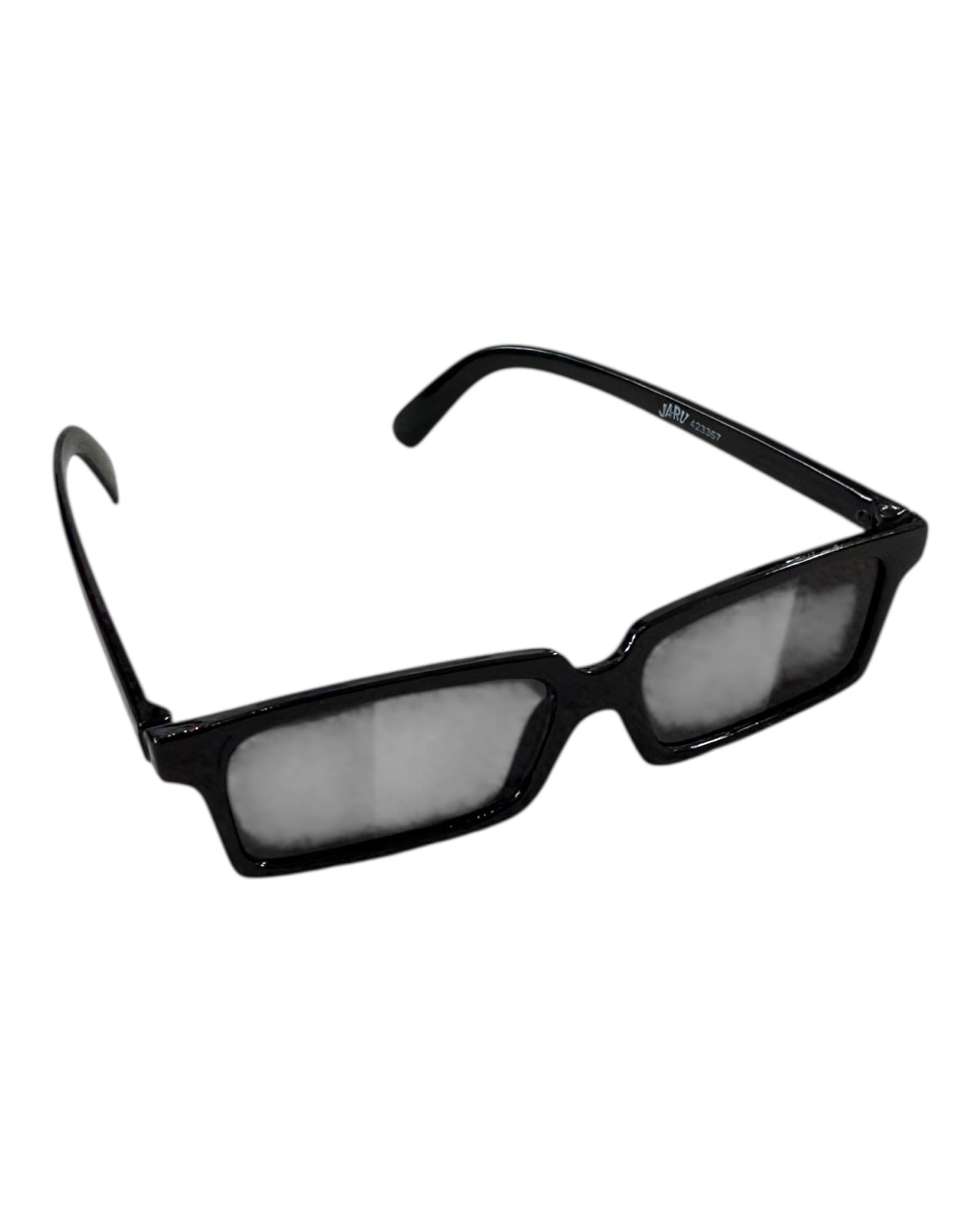 Vintage Black Rectangular Tiny Sunglasses
