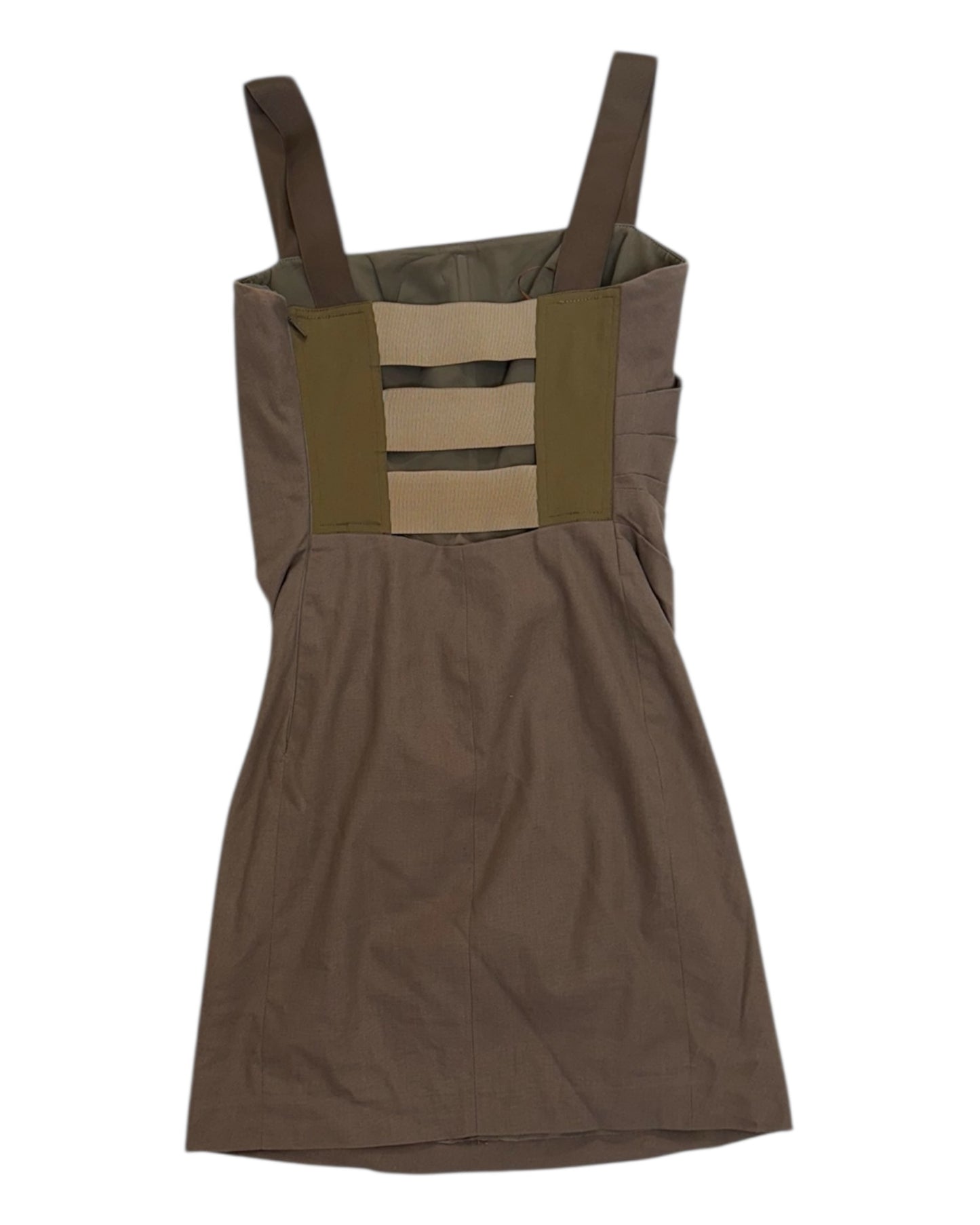 Vintage 2010 Gucci Brown Mini Dress