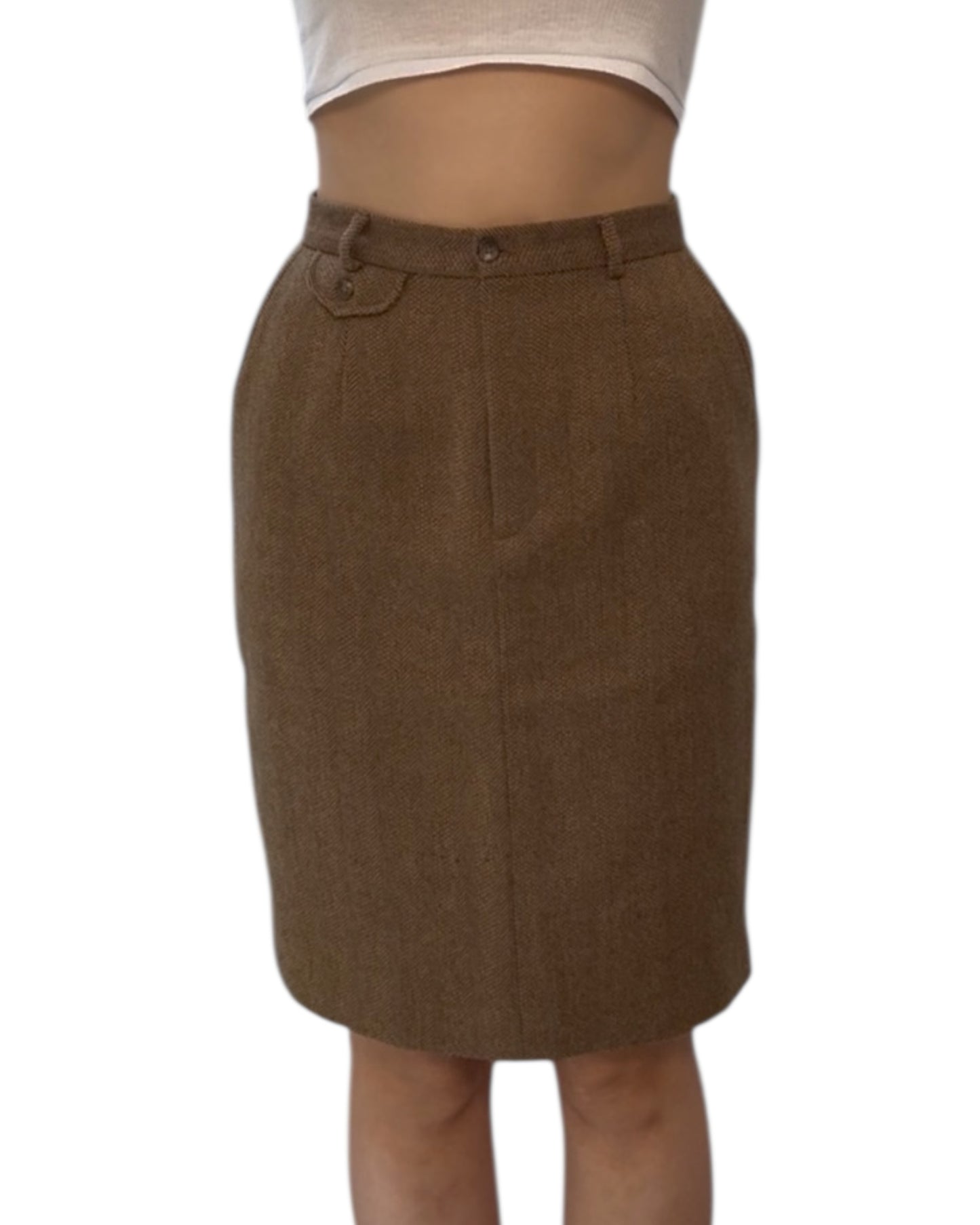 Vintage Ralph Lauren Wool Skirt