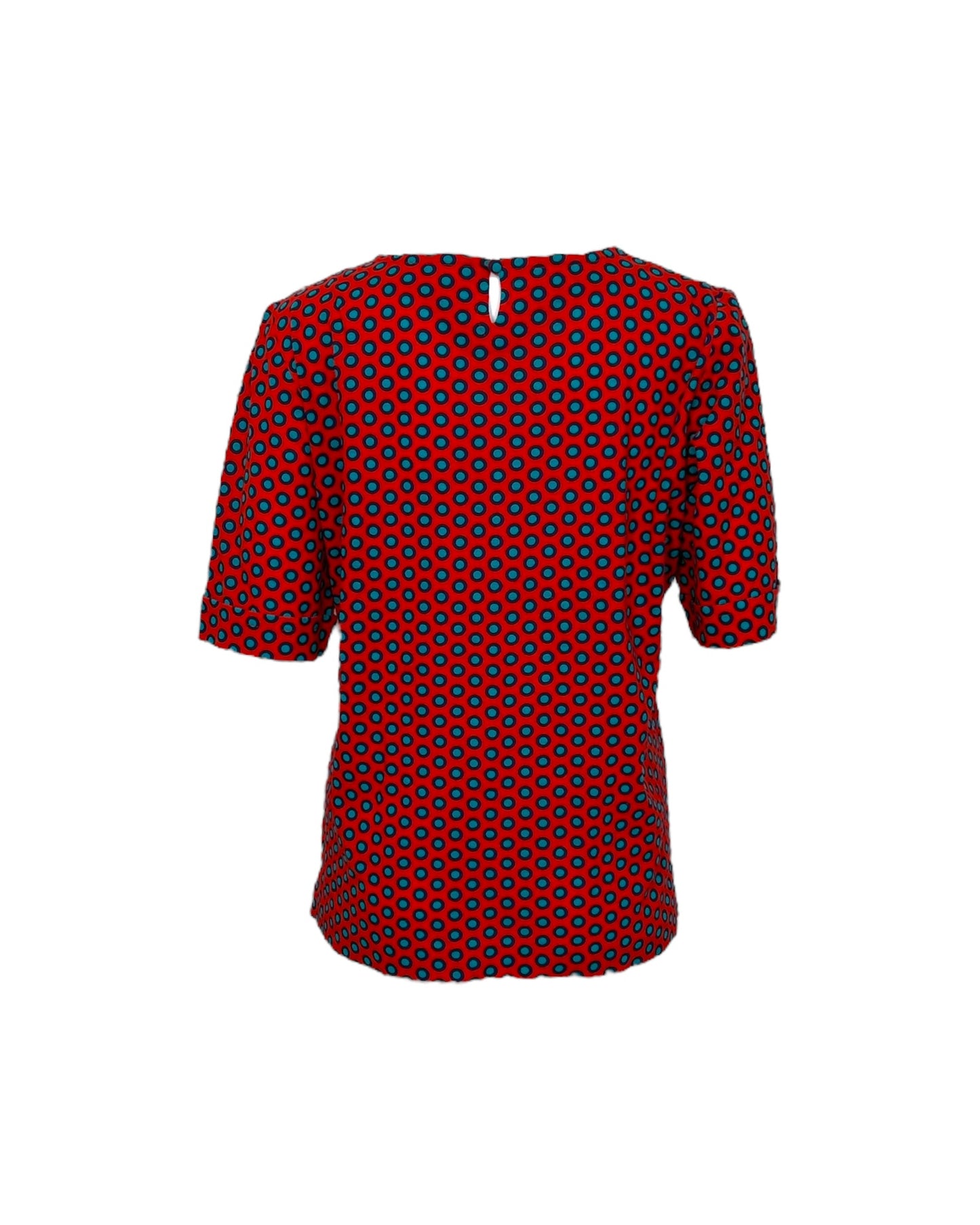 Vintage 1990s Yves Saint Laurent Red Polka Dot Tee