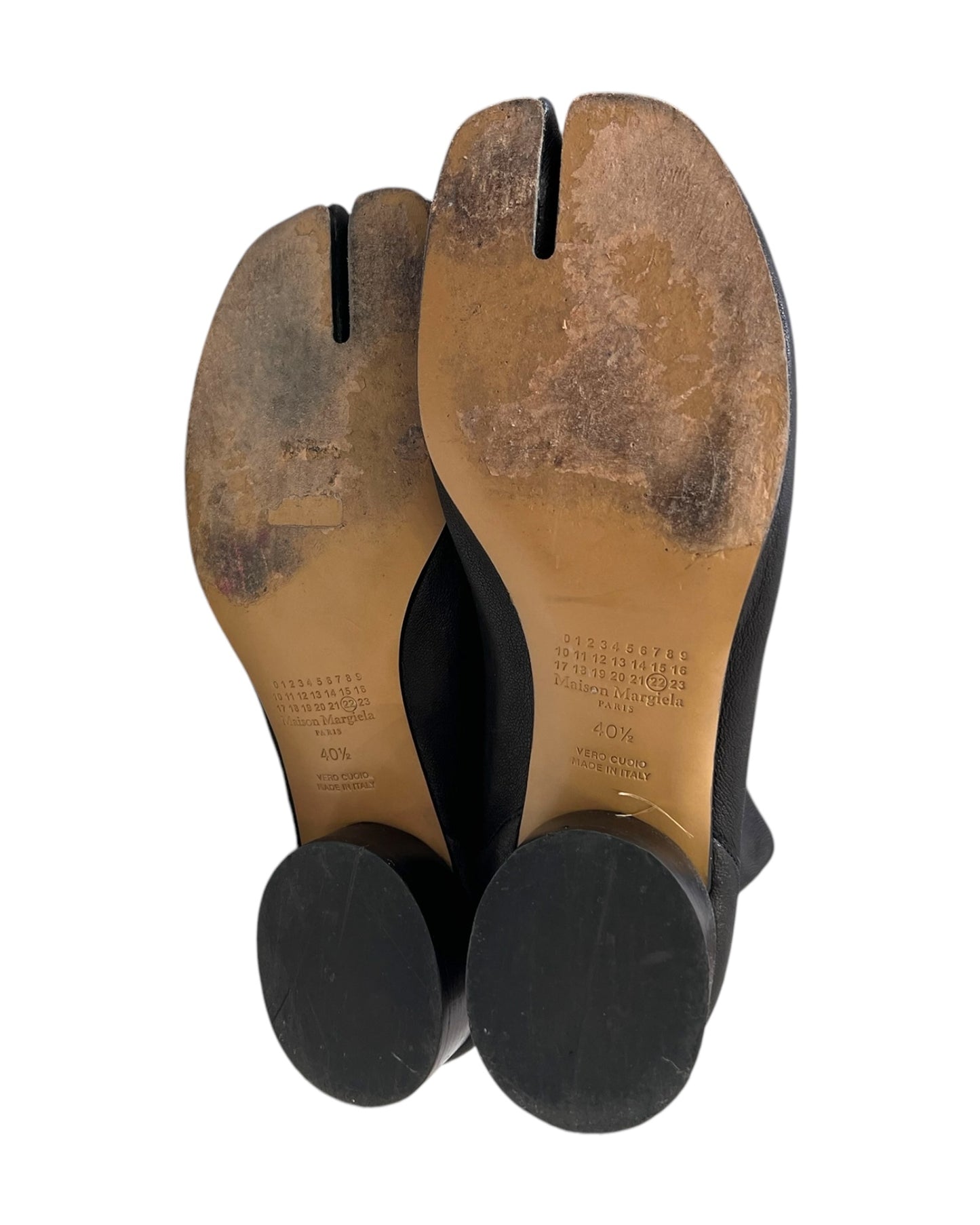 Pre-Loved Maison Margiela Black Tabi Low Boots