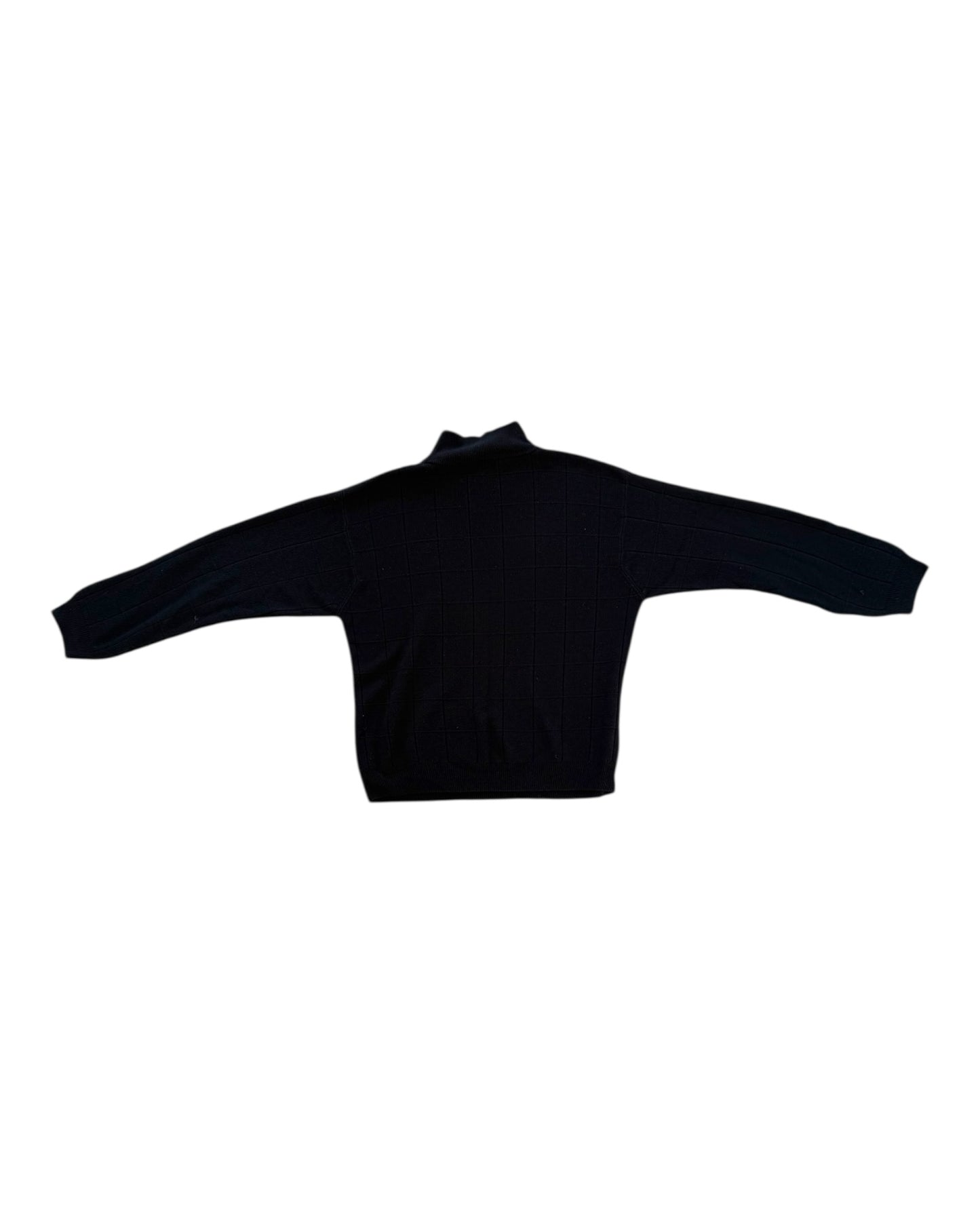Vintage Black Turtleneck Sweater