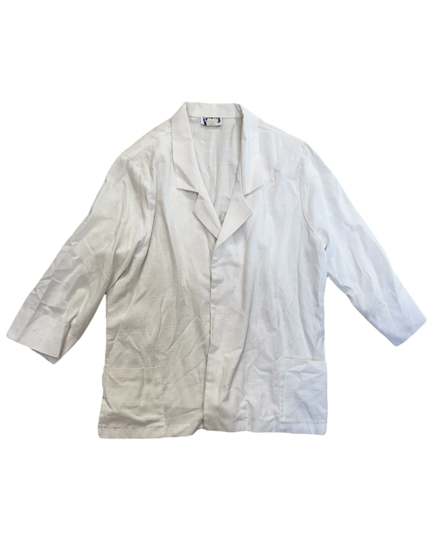 Vintage 1960's Oversized White Jacket