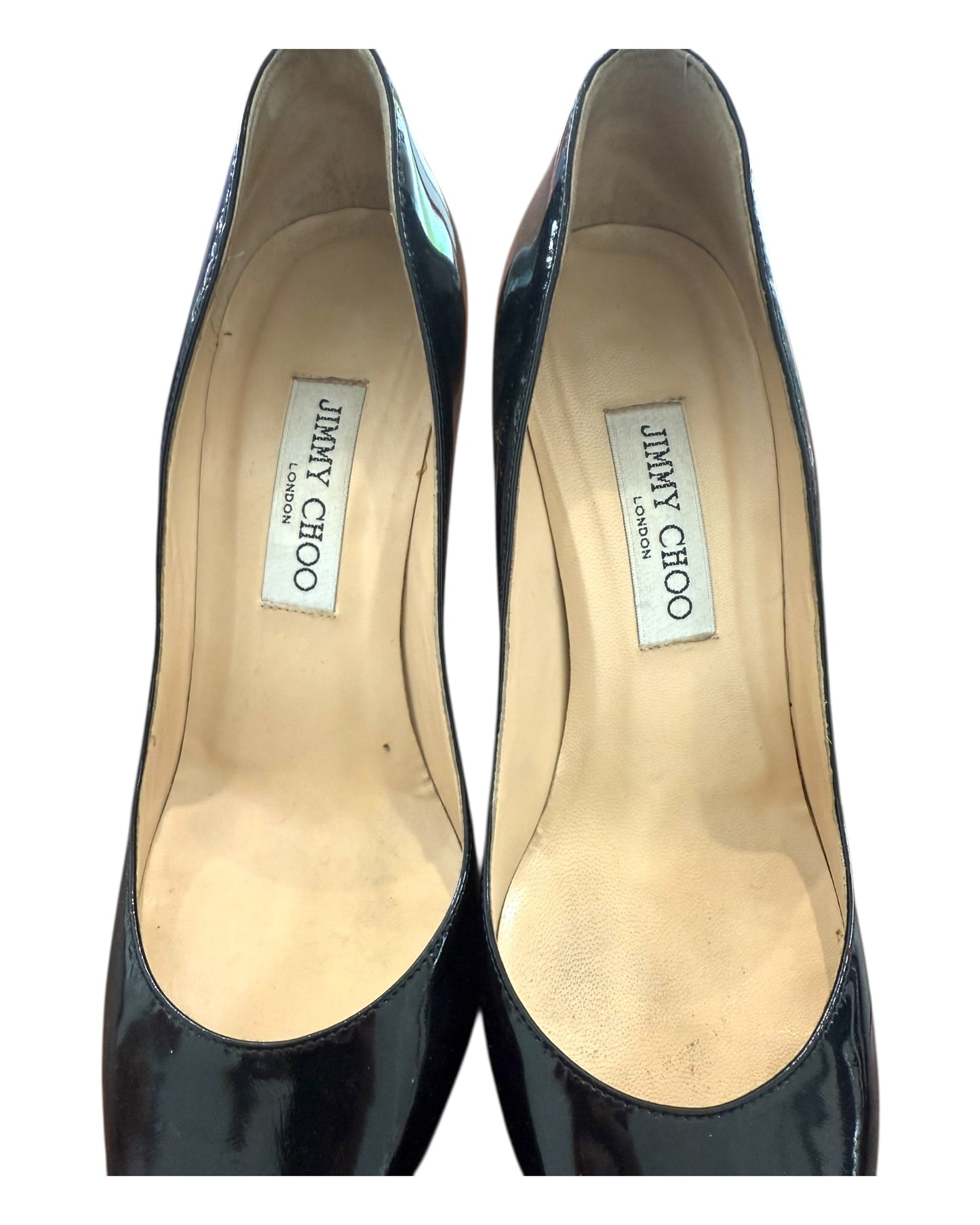 Vintage Jimmy Choo Patent Leather Pumps