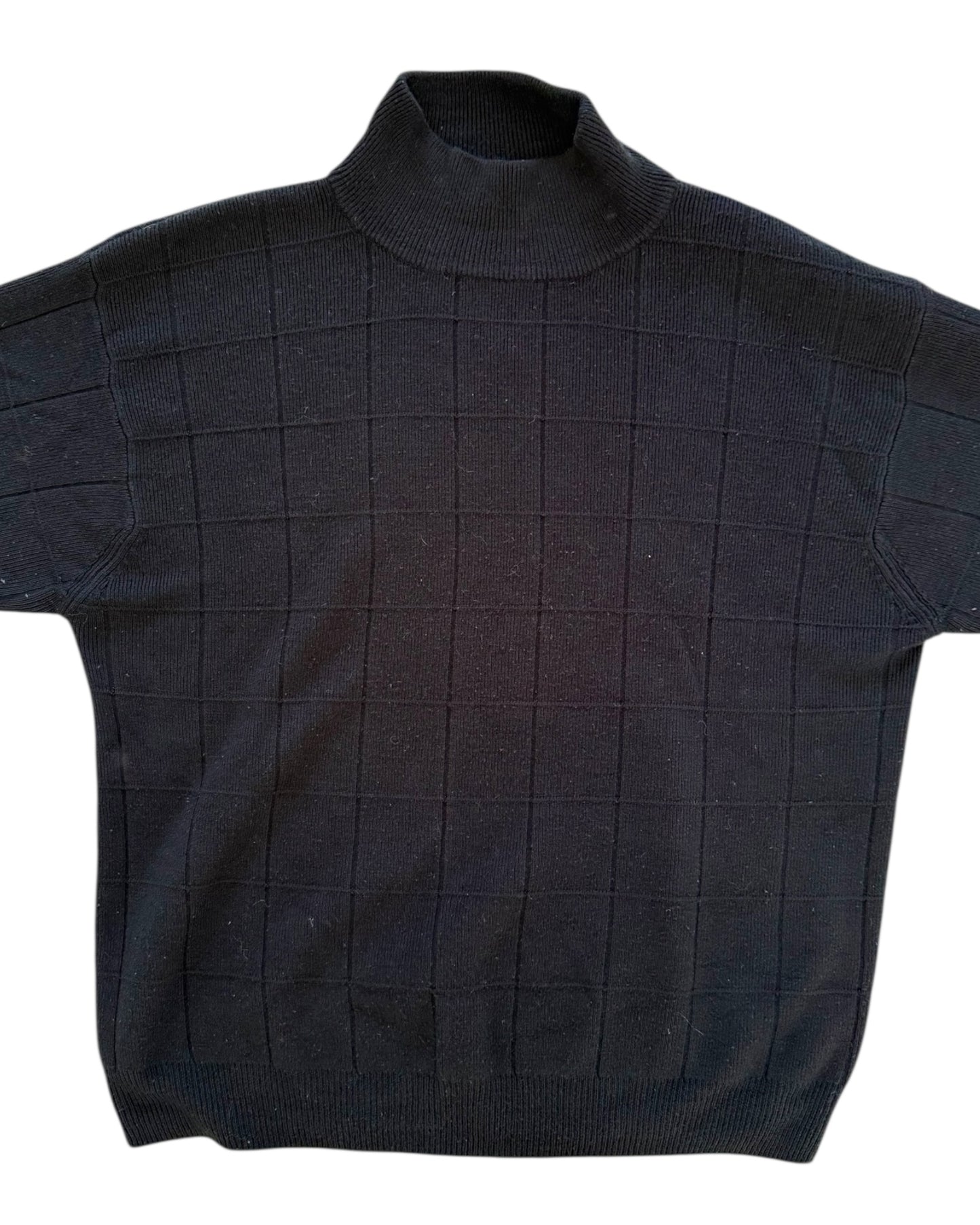 Vintage Black Turtleneck Sweater