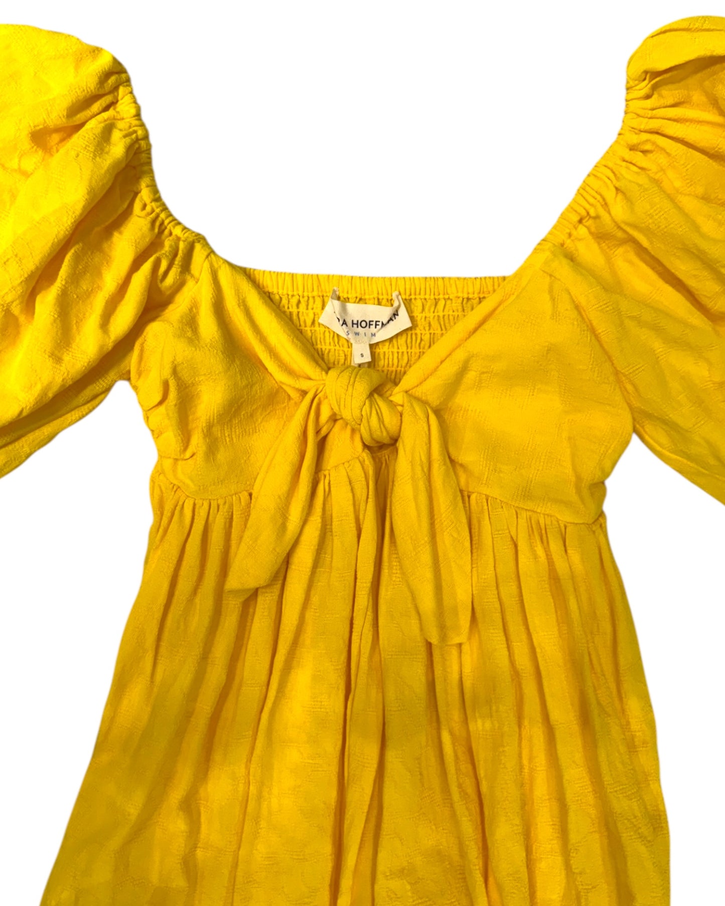 Pre-Loved Mara Hoffman Swim Yellow Maxi Dress