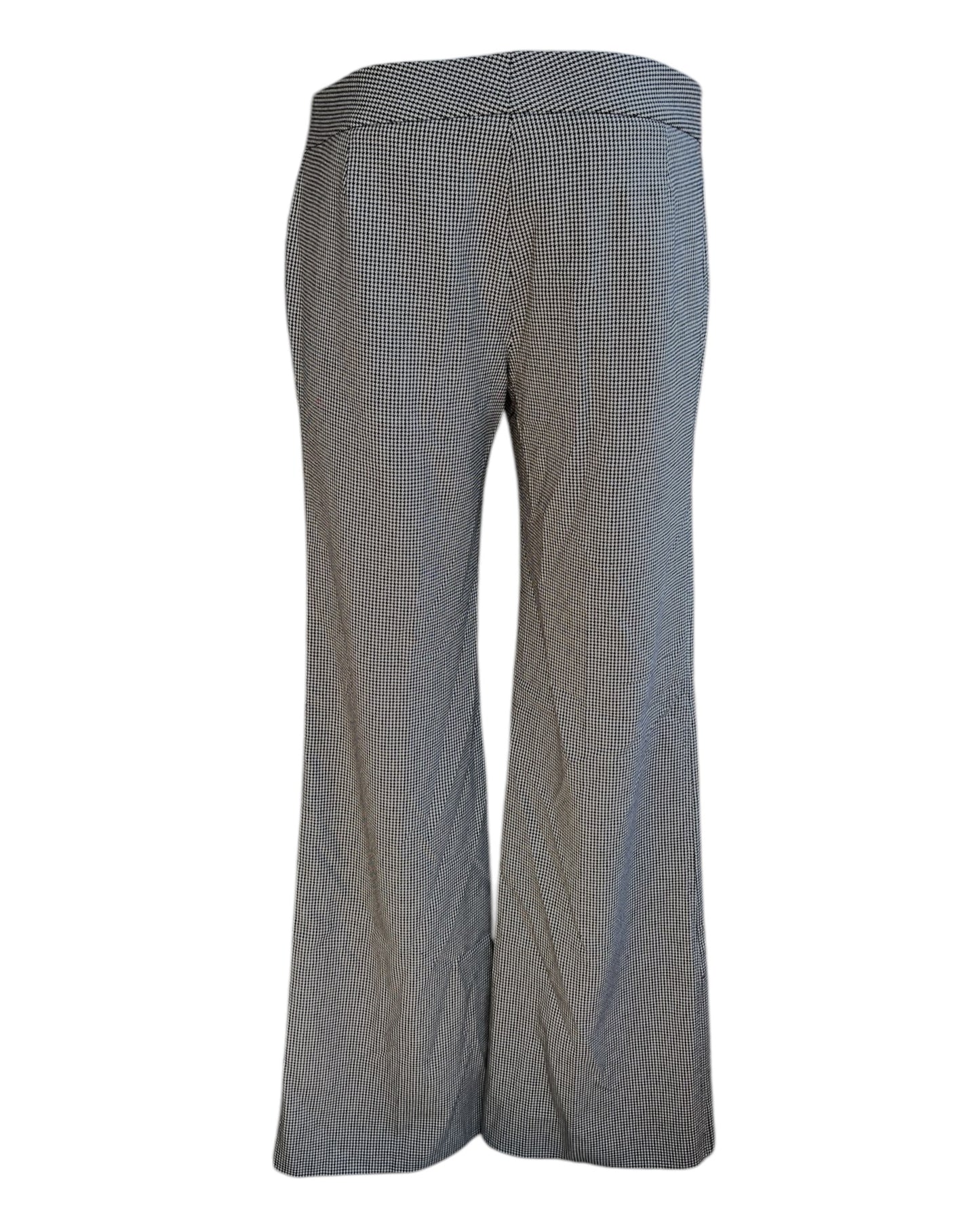 Vintage Dolce & Gabbana Gingham Flare Pants