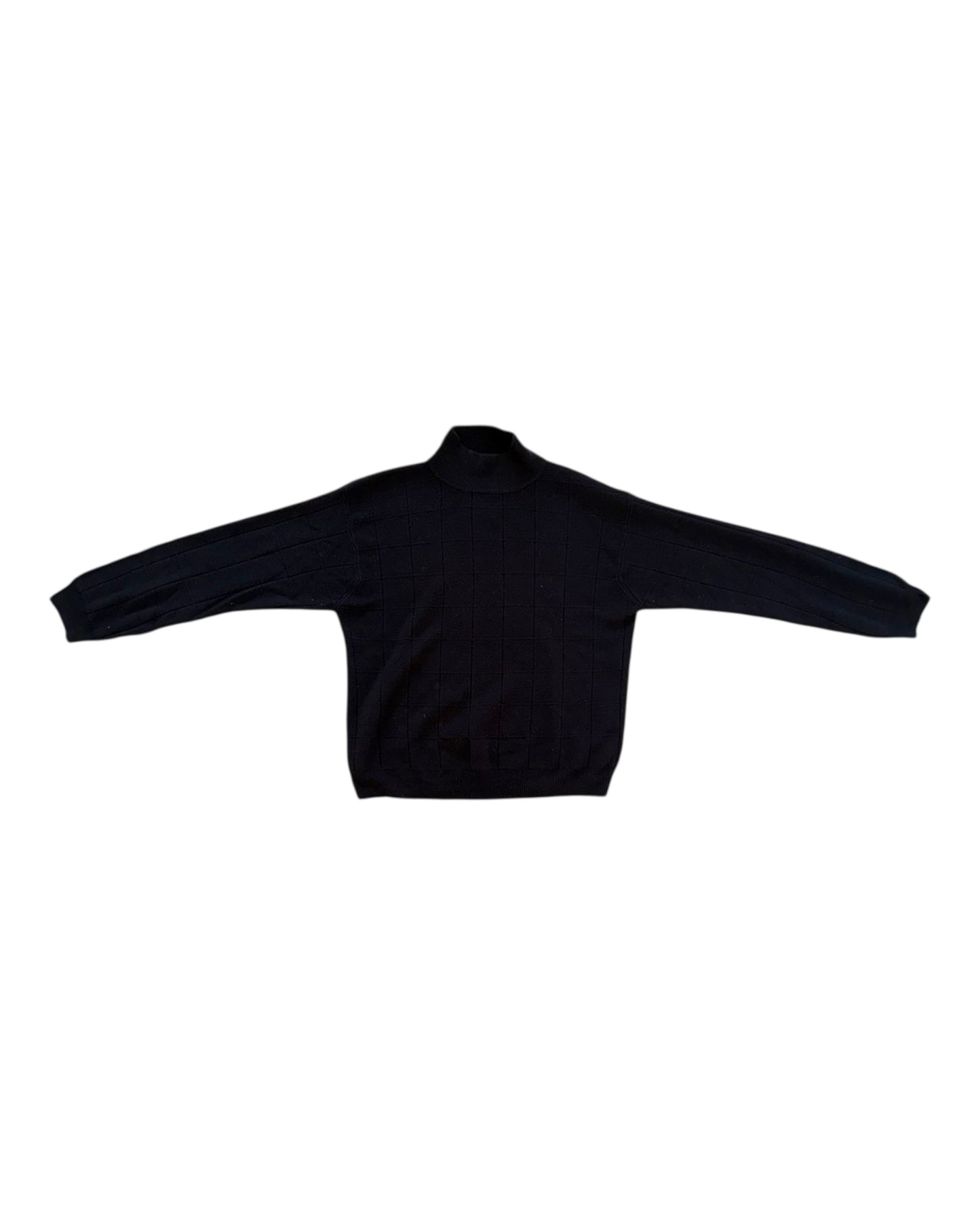 Vintage Black Turtleneck Sweater