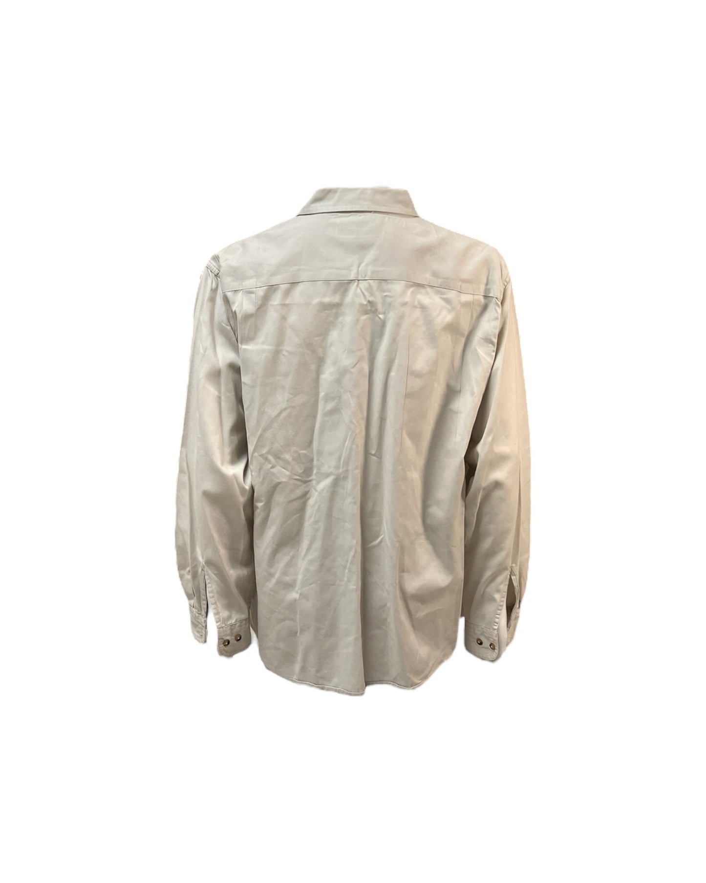 Pre-Loved Wrangler Beige Button-Up Top