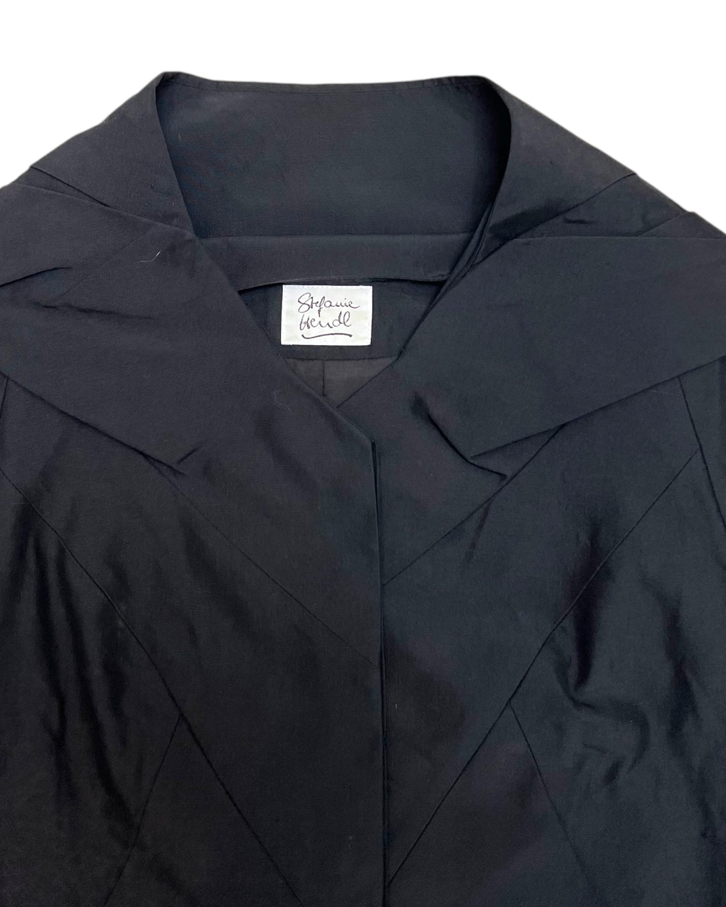 Vintage Stefanie Hendl Black Evening Jacket