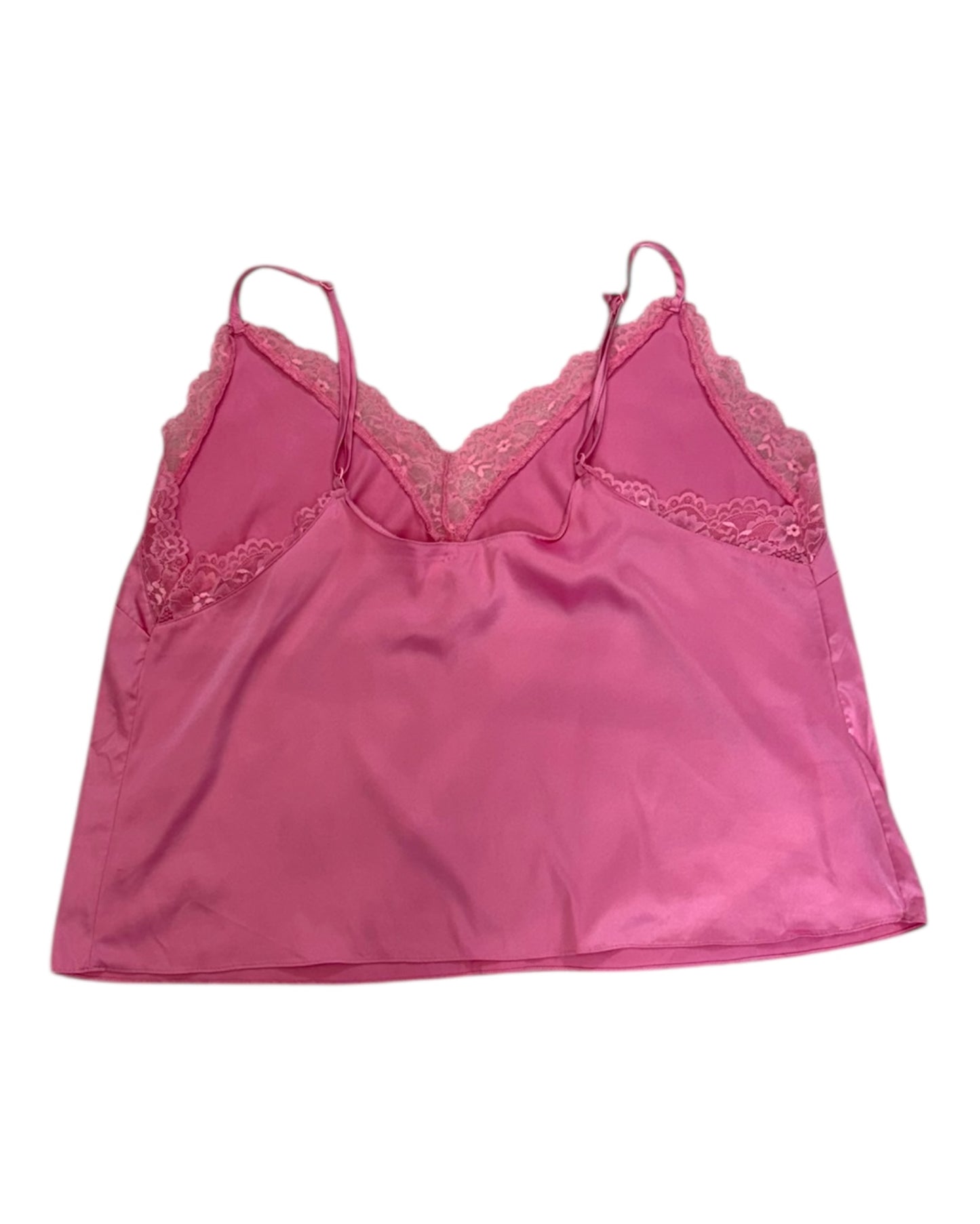 Vintage Pink Slip Tank Top