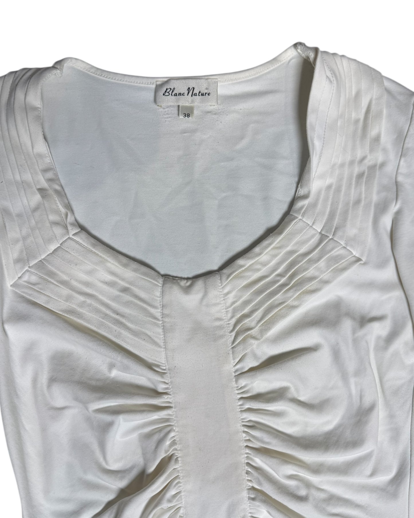 Pre-Loved Blanc Nature White Blouse