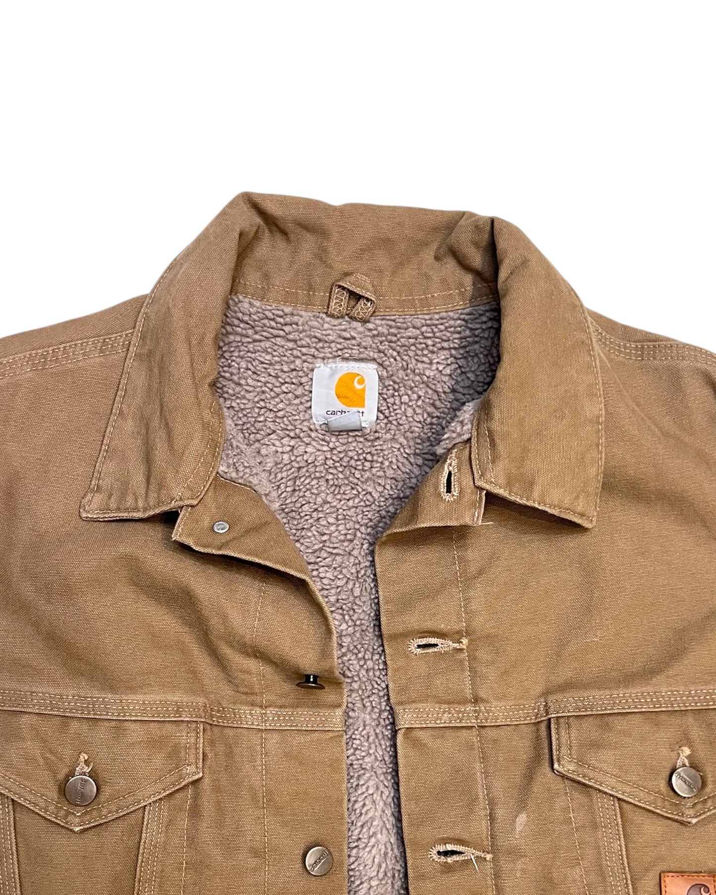 2013 Pre-Loved Carhartt Sherpa-Lined Jacket