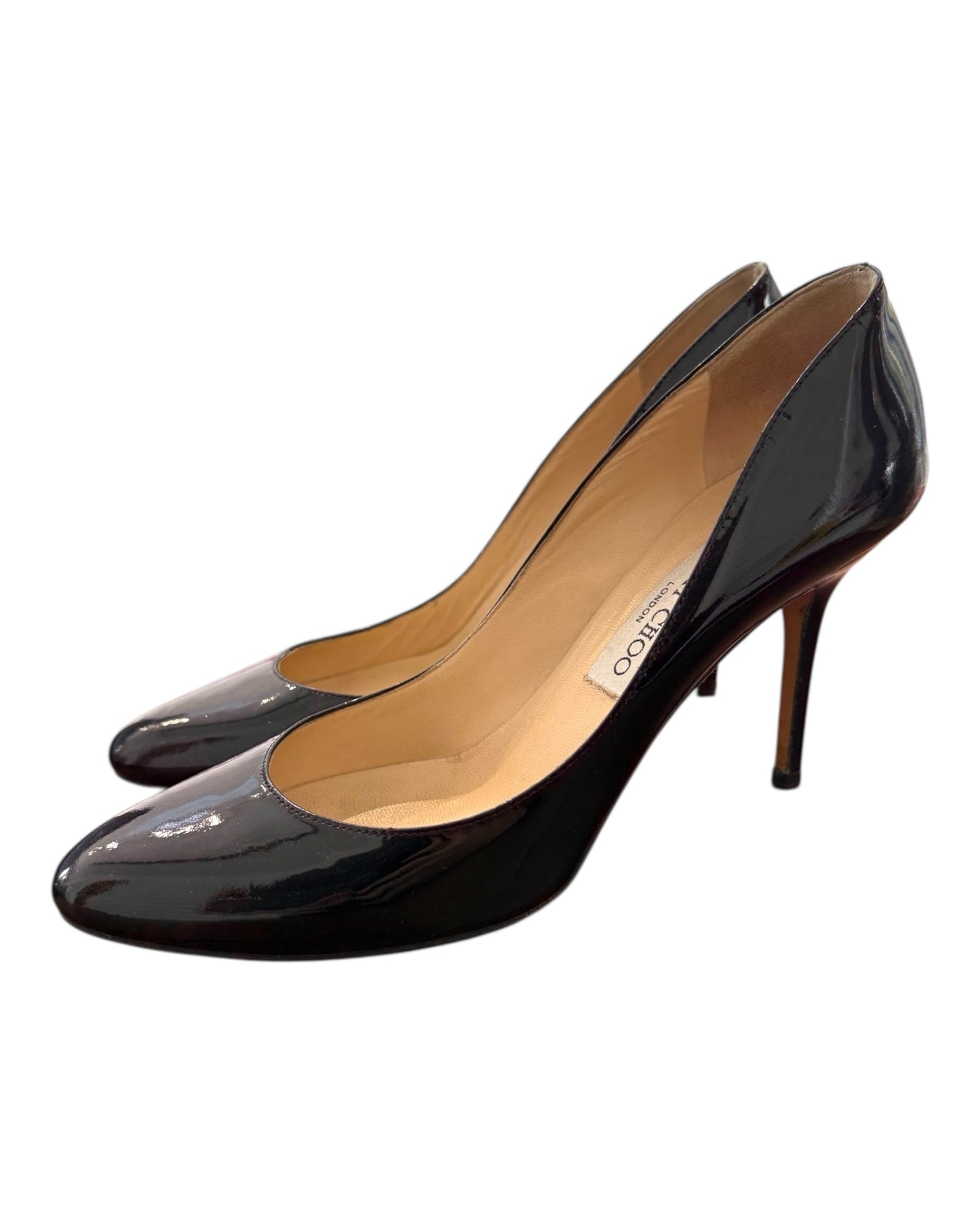 Vintage Jimmy Choo Patent Leather Pumps