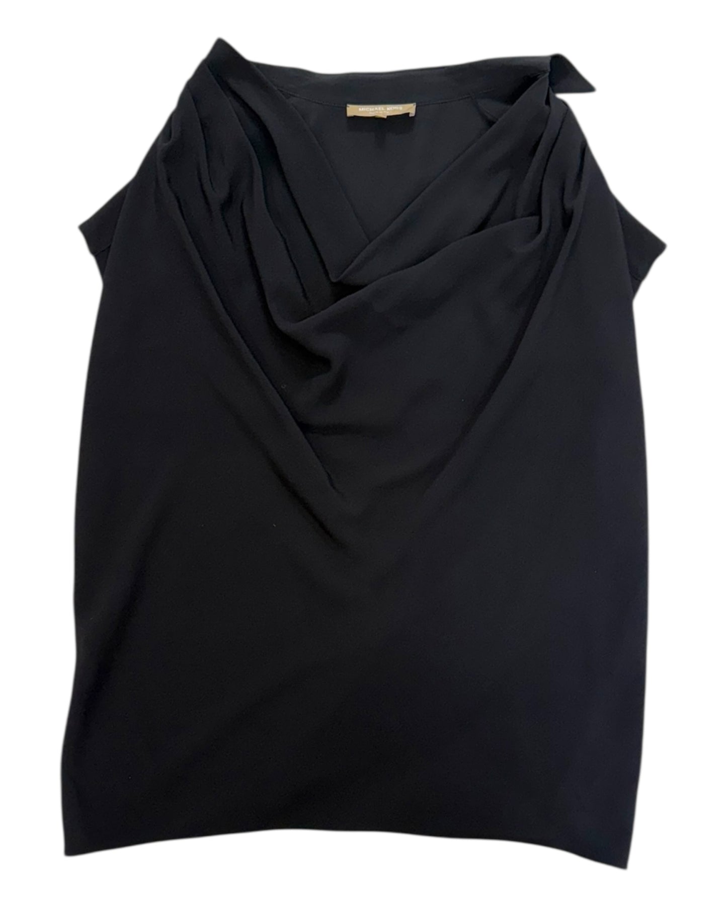 Pre-Loved Michael Kors Black Cowl Neck Blouse