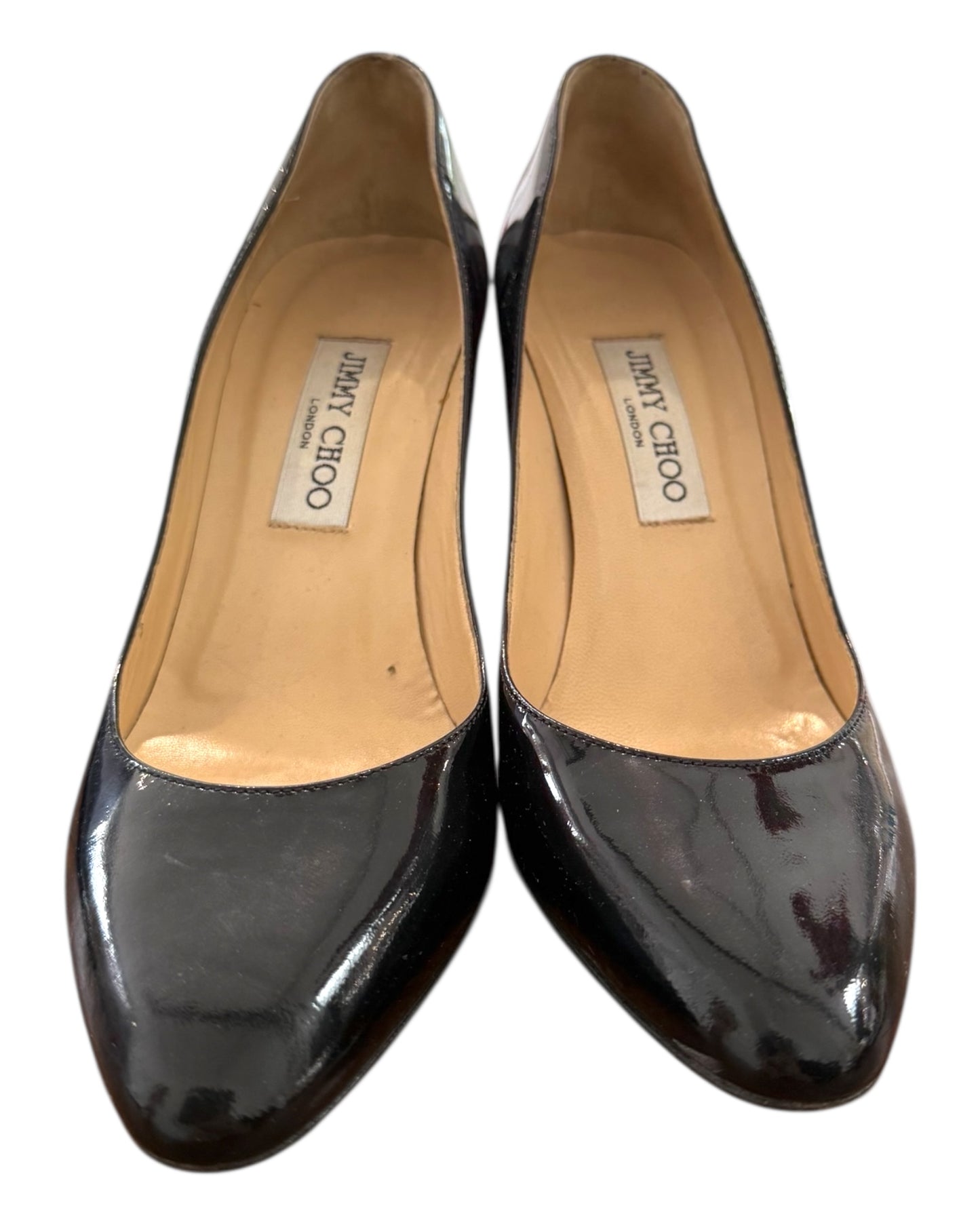 Vintage Jimmy Choo Patent Leather Pumps