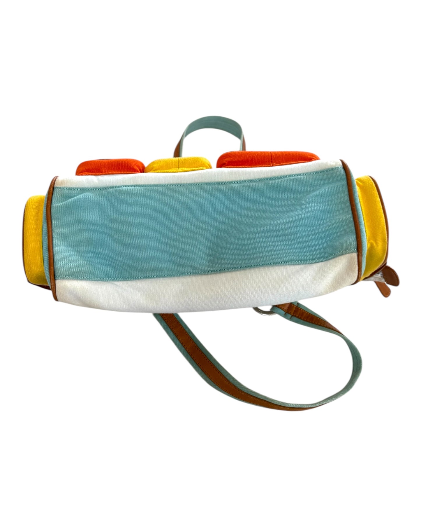 Vintage Tosca Blu Many Pockets Bag