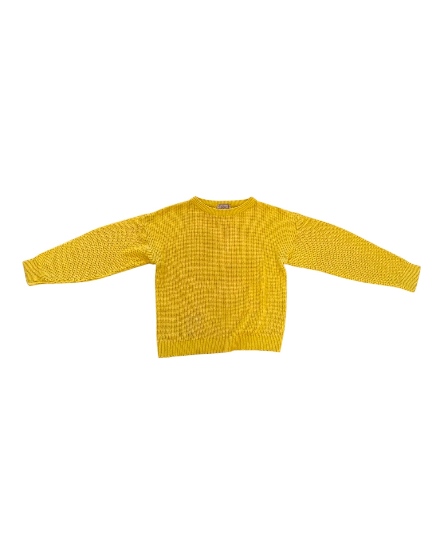Vintage Yellow Crewneck Sweater