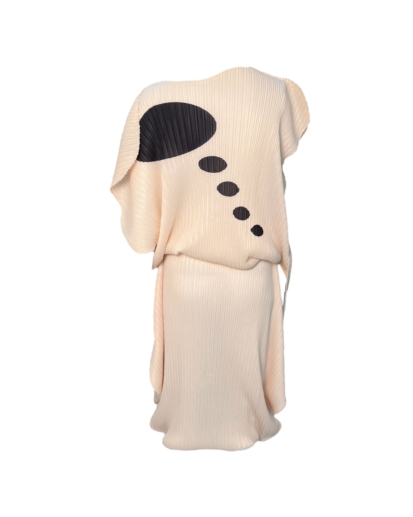 Pre-Loved Pleats Please by Issey Miyake Pleated Abstract Skirt Set