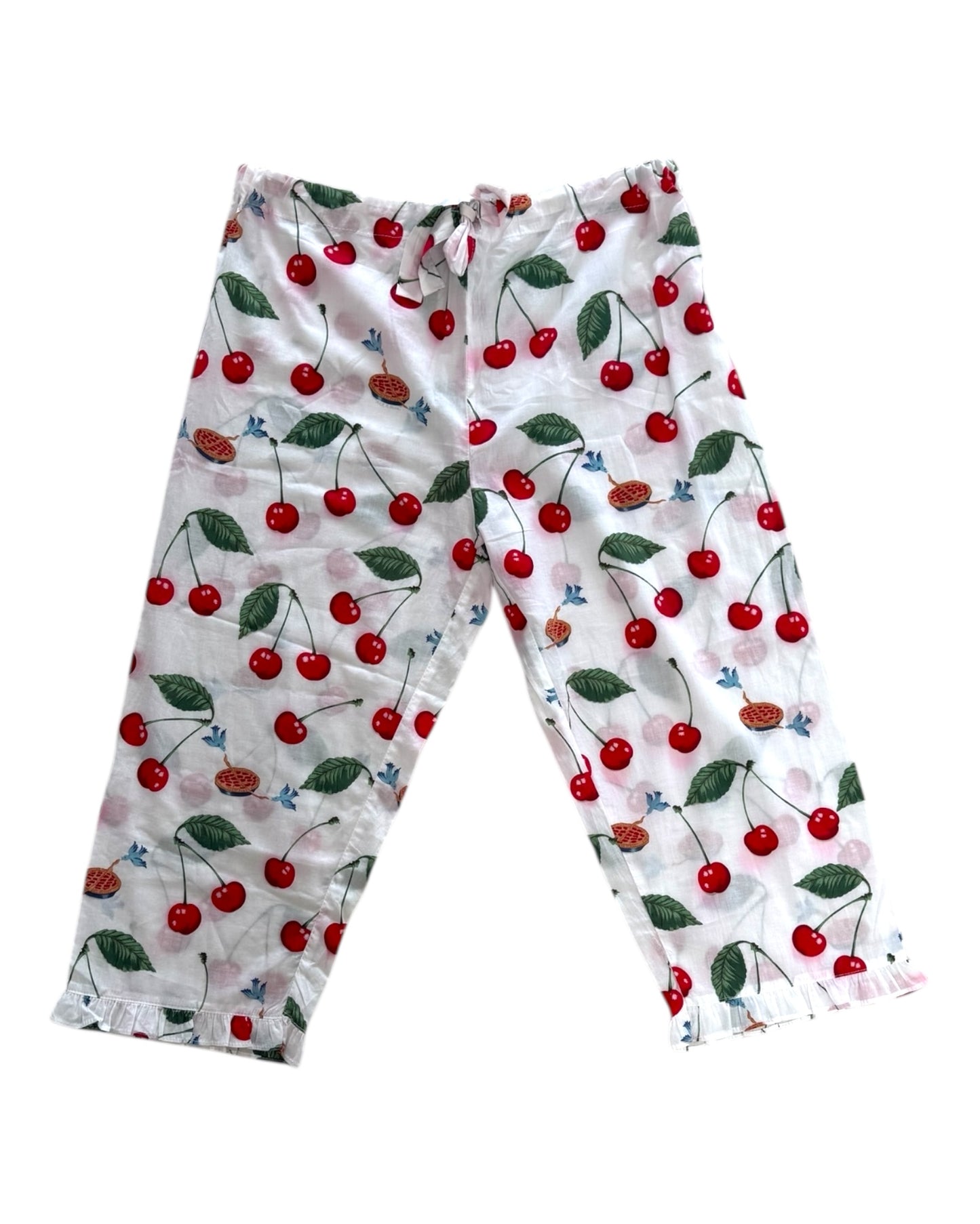 Vintage Cotton Cherry Pie Bloomers Pants
